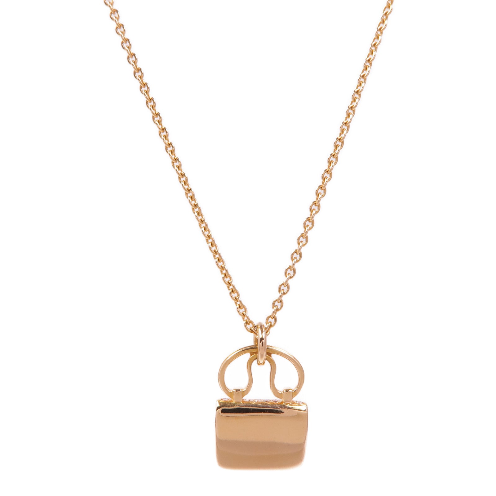 HERMES 【激減優惠】18K玫瑰金Constance Necklace項鍊