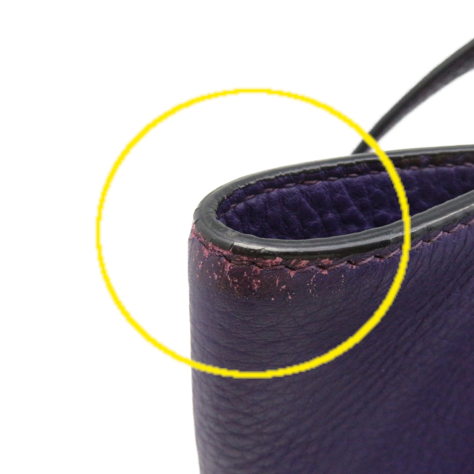 PRADA 牛皮皮革Shoulder Bag肩背袋紫色