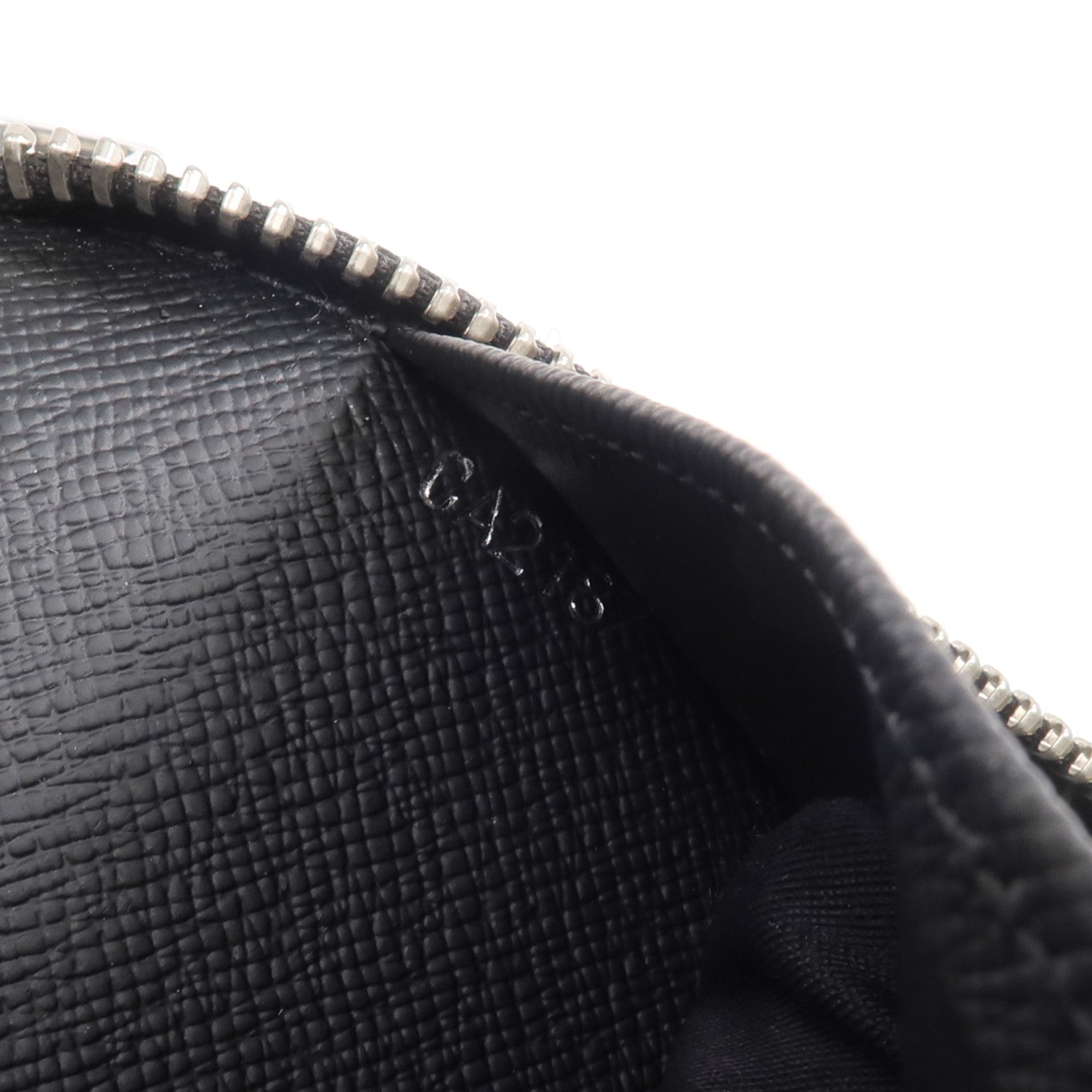 LOUIS VUITTON Damier Graphite Zipper Organizer銀扣長錢包