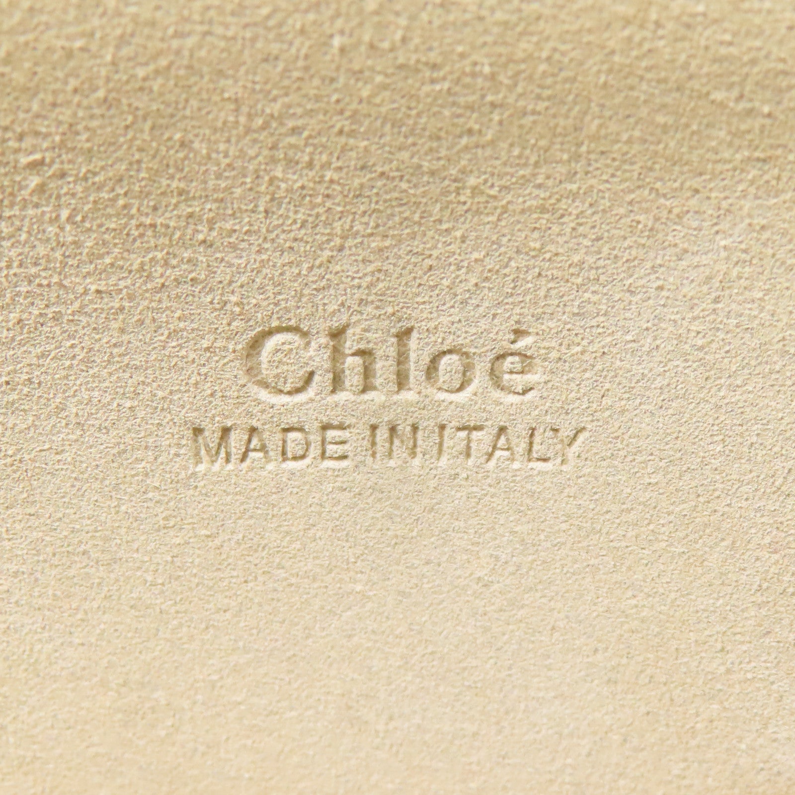 Chloe 牛皮皮革Faye金扣肩背袋