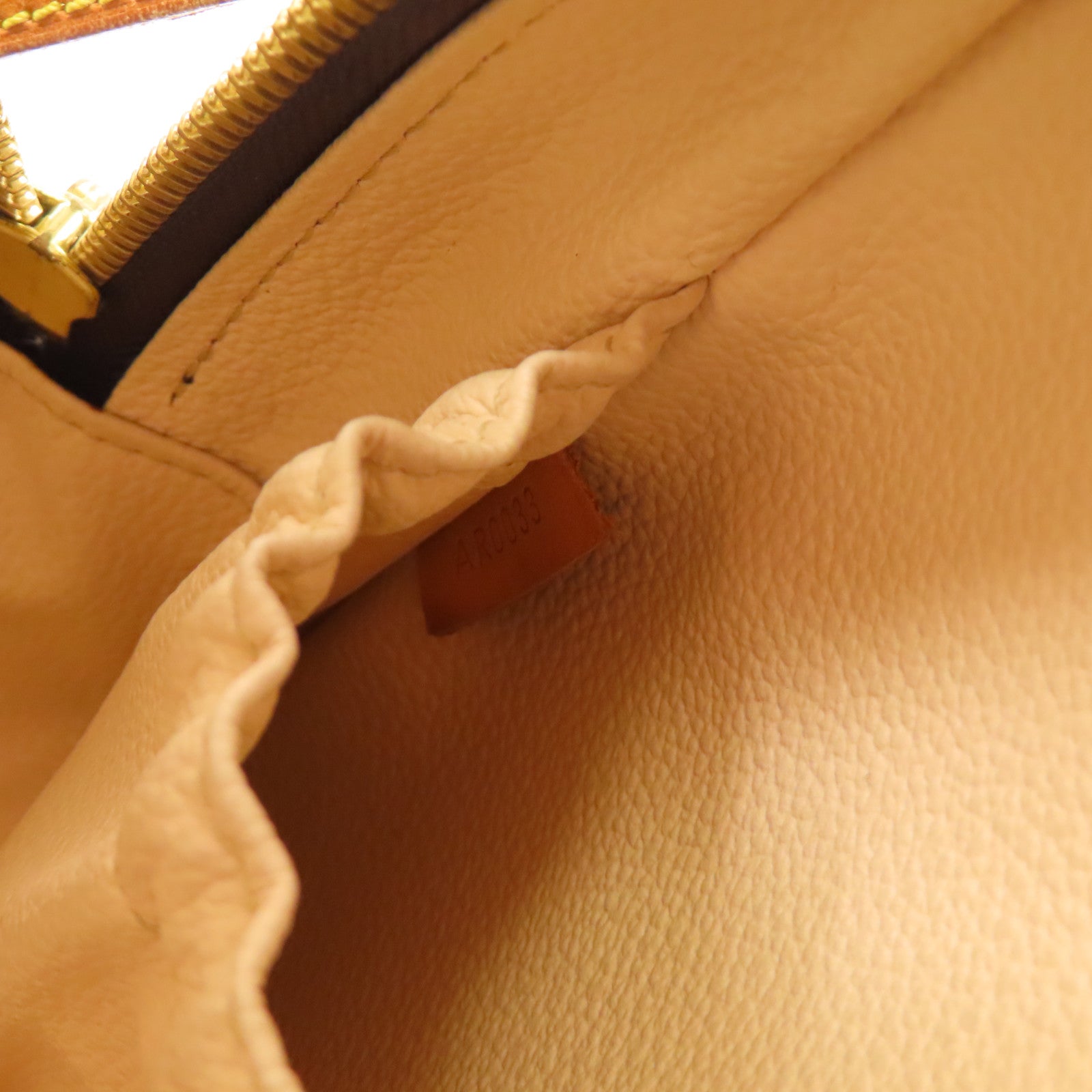 LOUIS VUITTON Monogram Spontini金扣手挽肩背兩用袋棕色