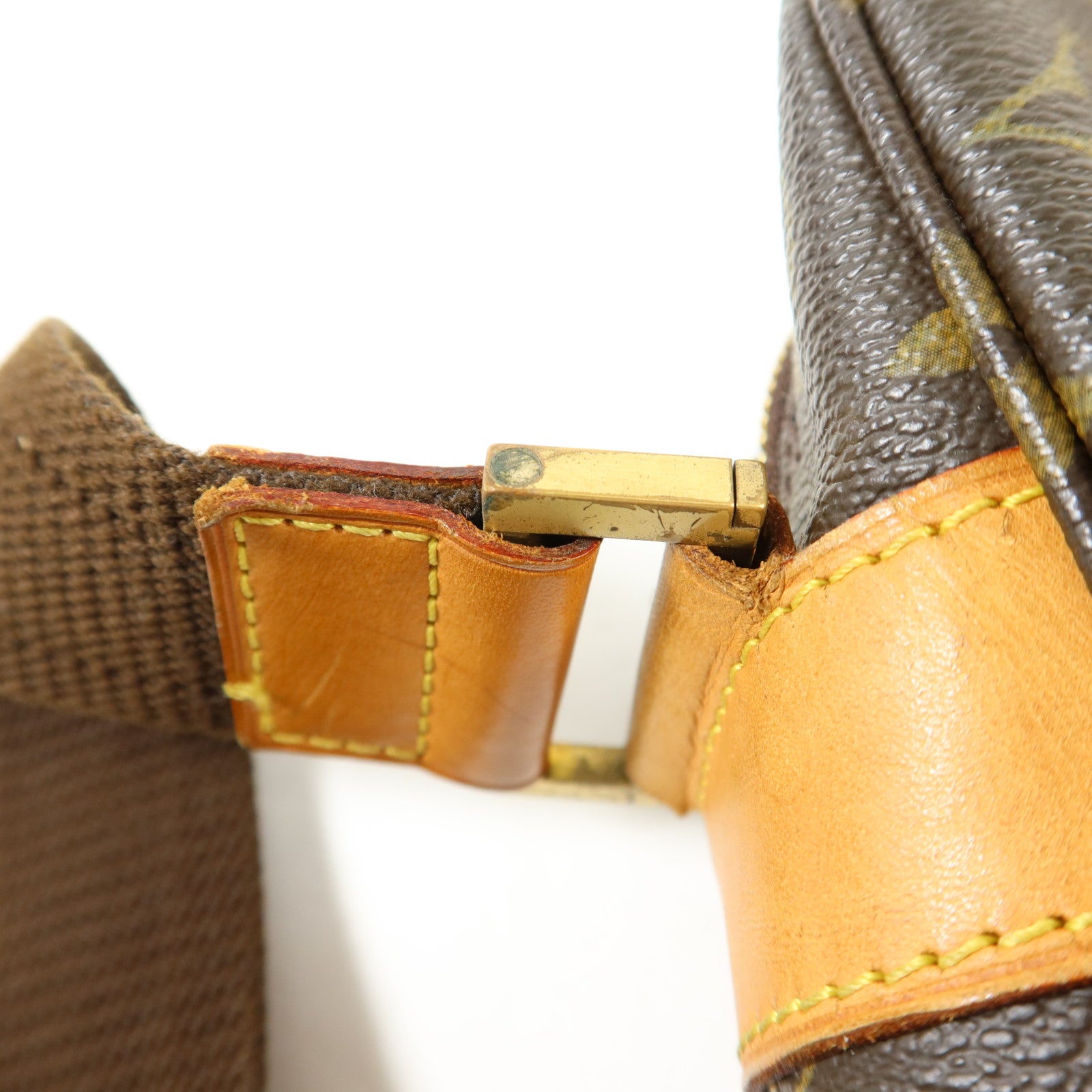 LOUIS VUITTON Monogram Sac Bosphore金扣手挽肩背兩用袋