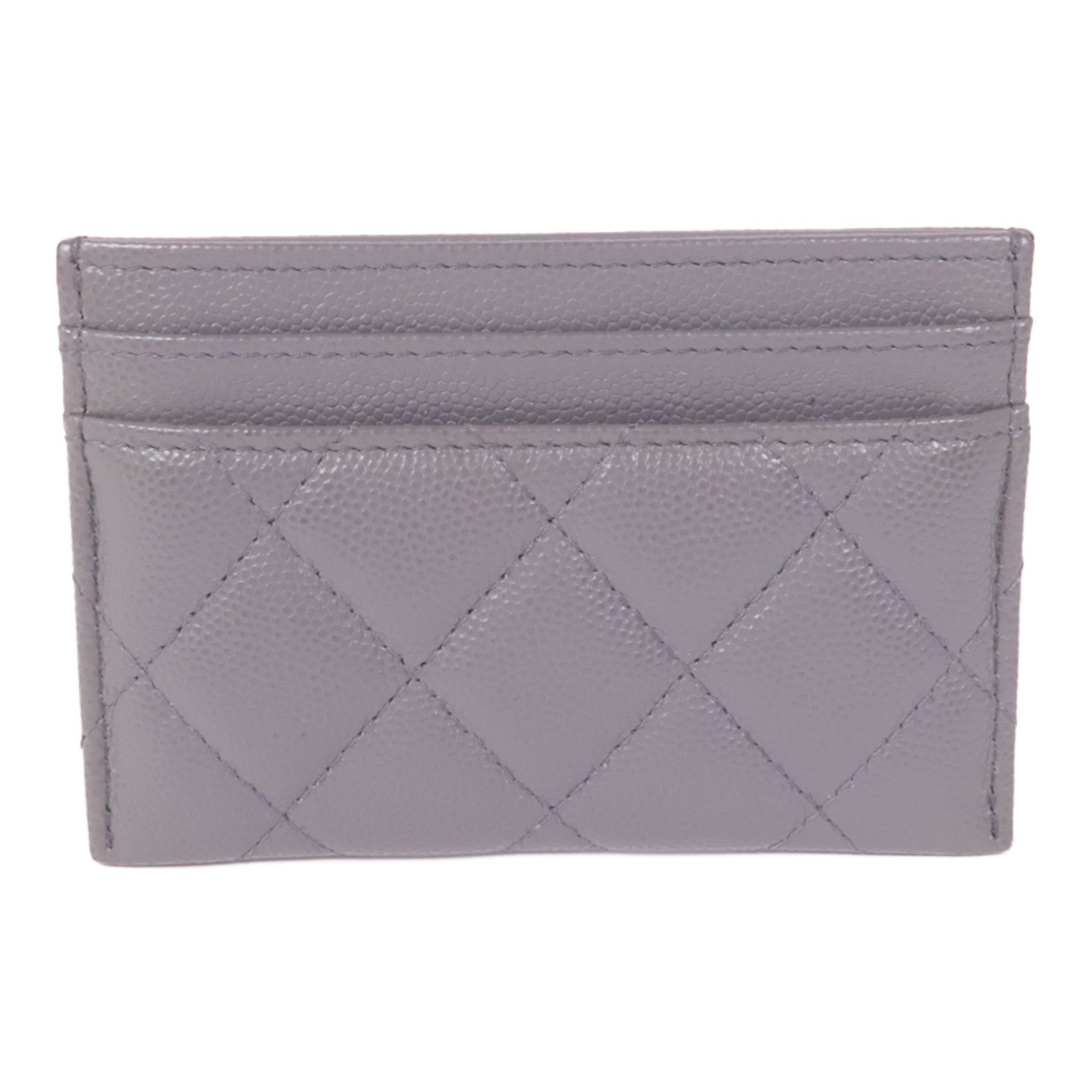 CHANEL 牛皮皮革Card Case金扣卡片套