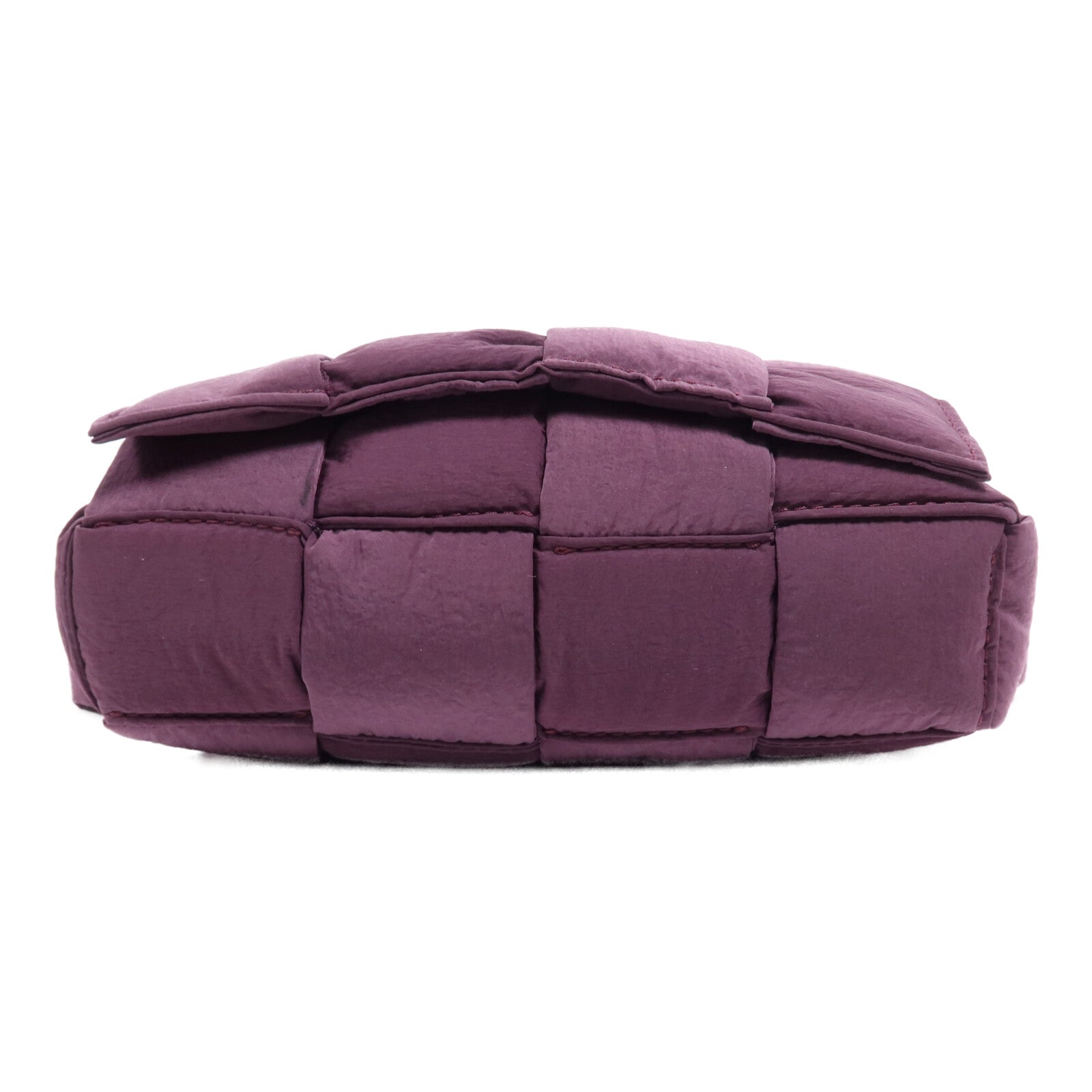 BOTTEGA VENETA 帆布Padded Tech Mini銀扣腰包