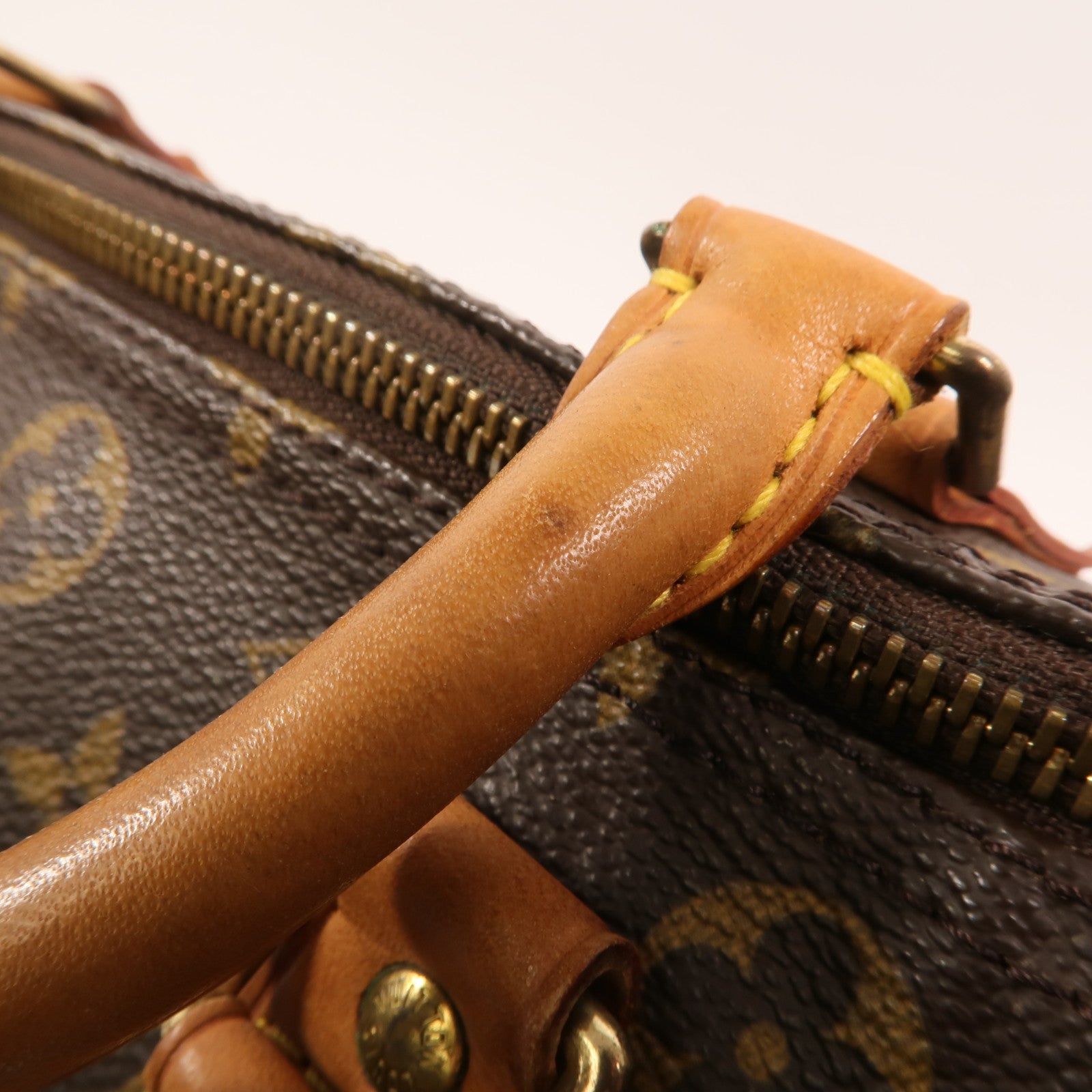 LOUIS VUITTON Monogram Speedy 30金扣手挽袋