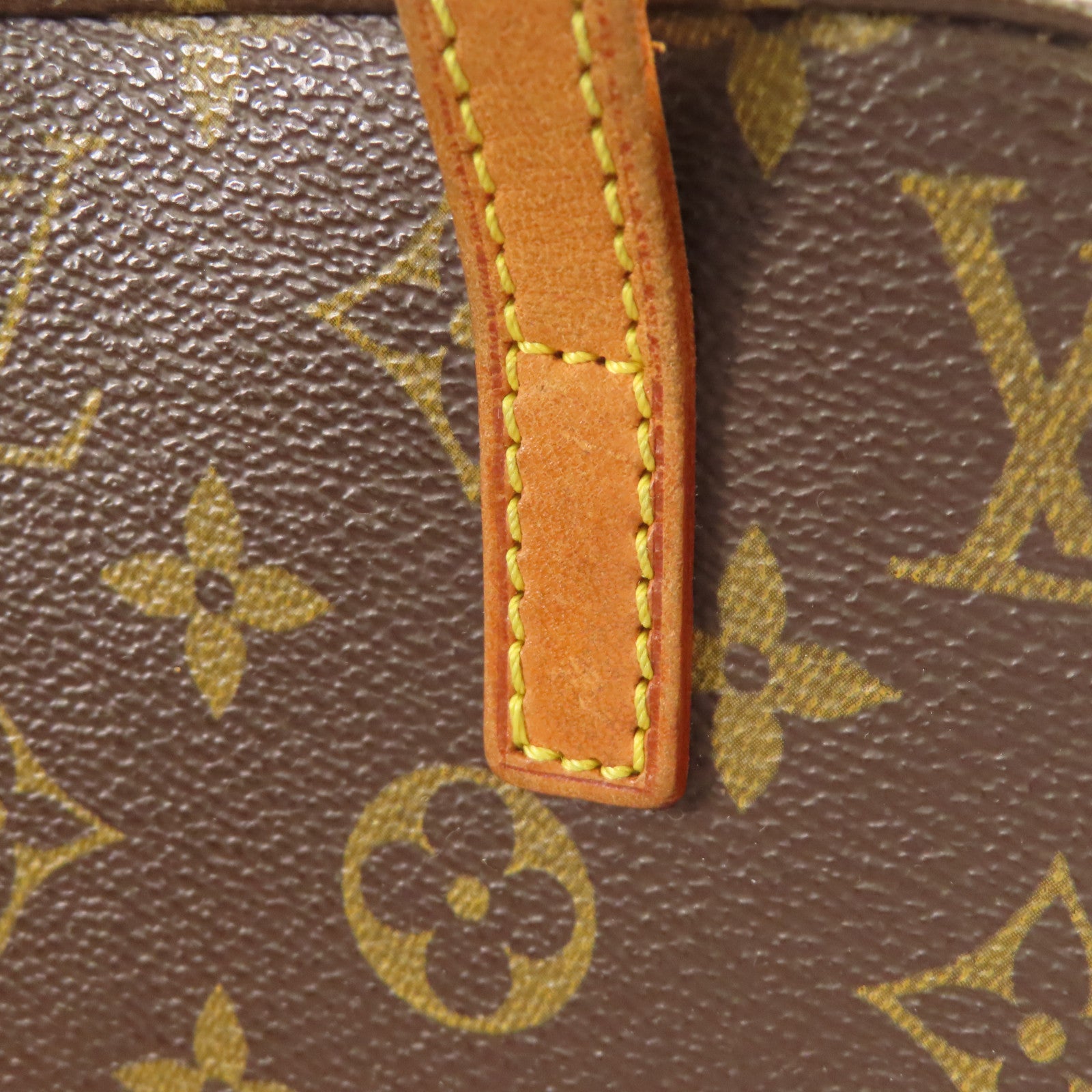 LOUIS VUITTON Monogram Spontini金扣手挽肩背兩用袋棕色
