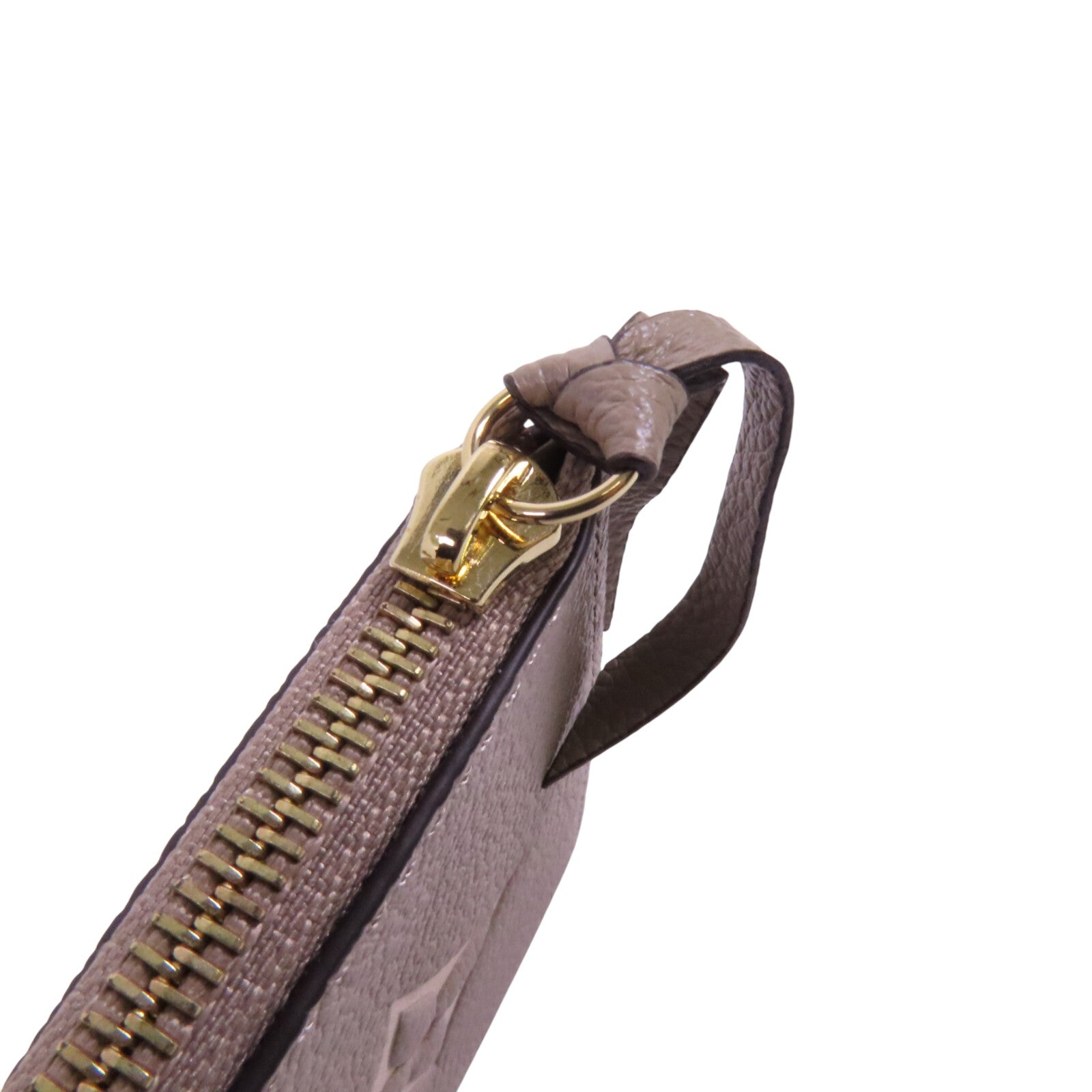 LOUIS VUITTON Monogram Empreinte Felicie Pochette金扣鏈帶肩背袋