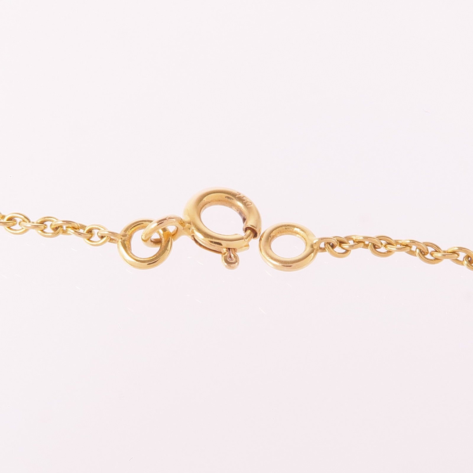 HERMES Constance Necklace 18K Pink Gold Diamond