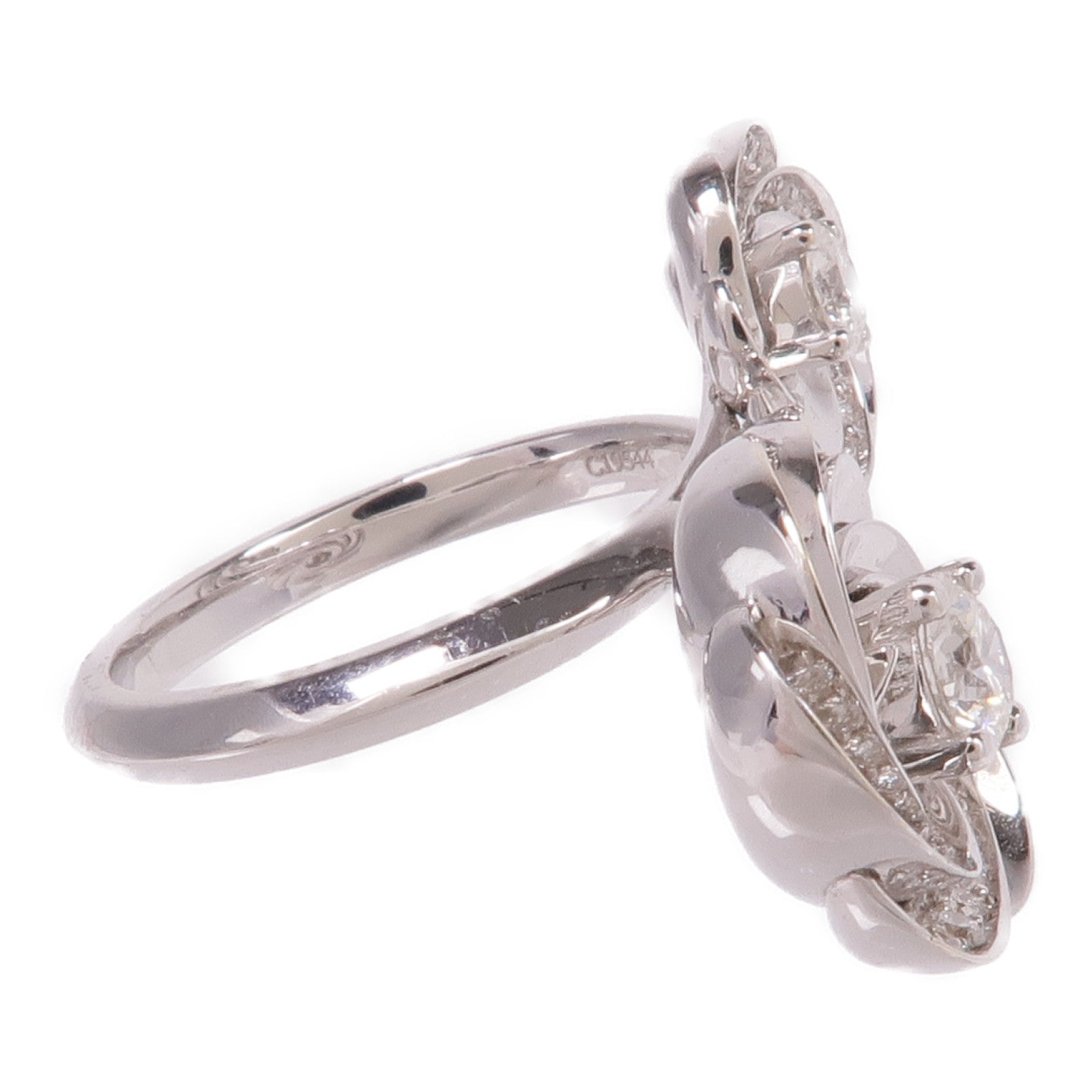 JEWELRY 【激減優惠】18K白金Diamond Ring鑽石戒指US#4.75