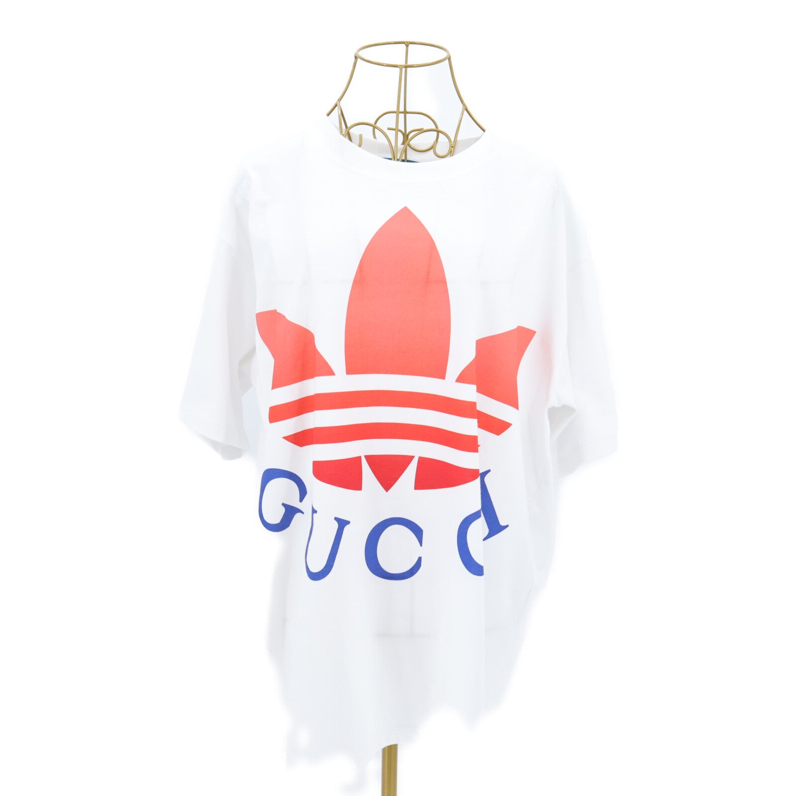 GUCCI Gucci x Adidas Logo Print T-Shirt上衣