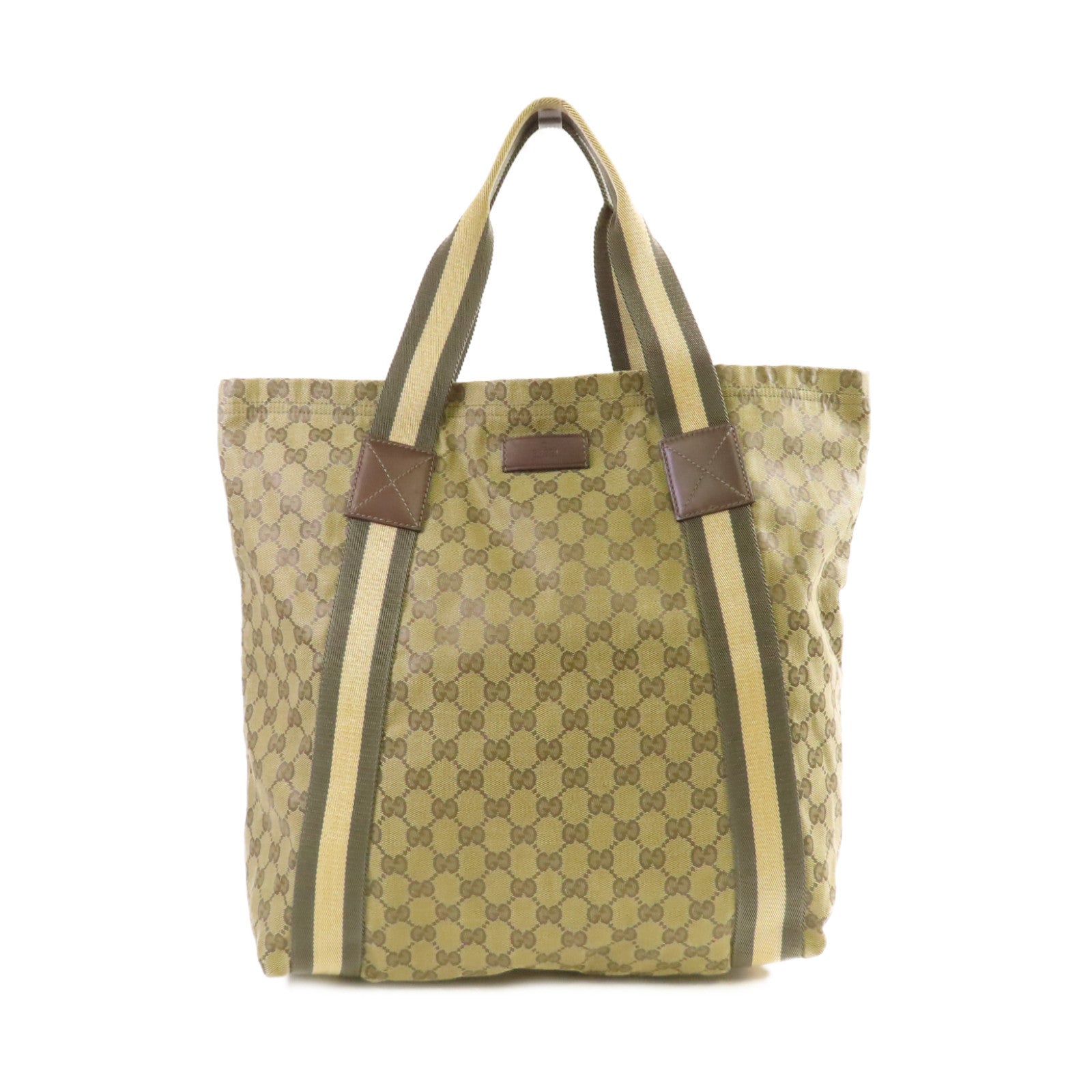 GUCCI GG帆布Tote Bag手挽袋綠色
