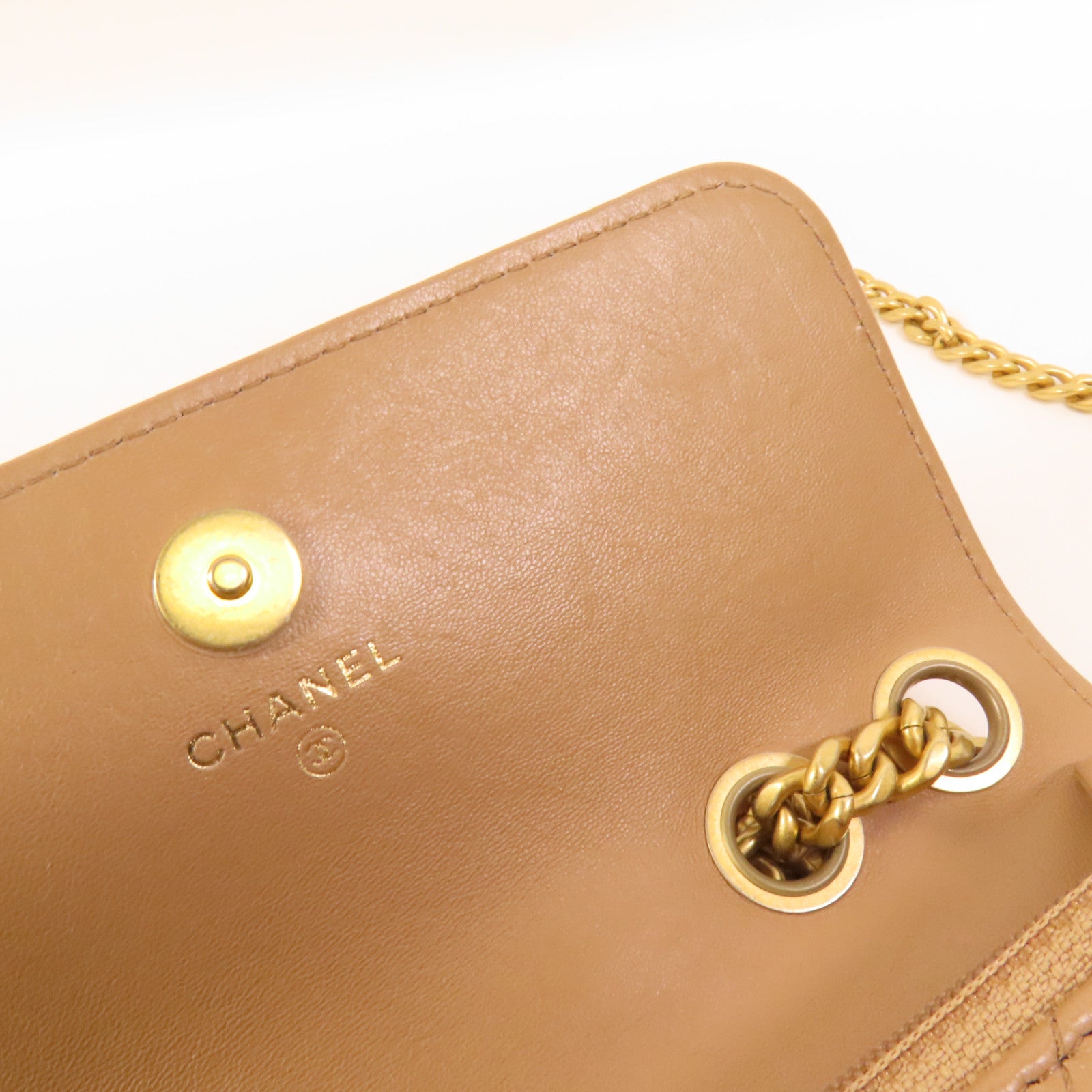 CHANEL 羊皮皮革Wallet On Chain肩背袋