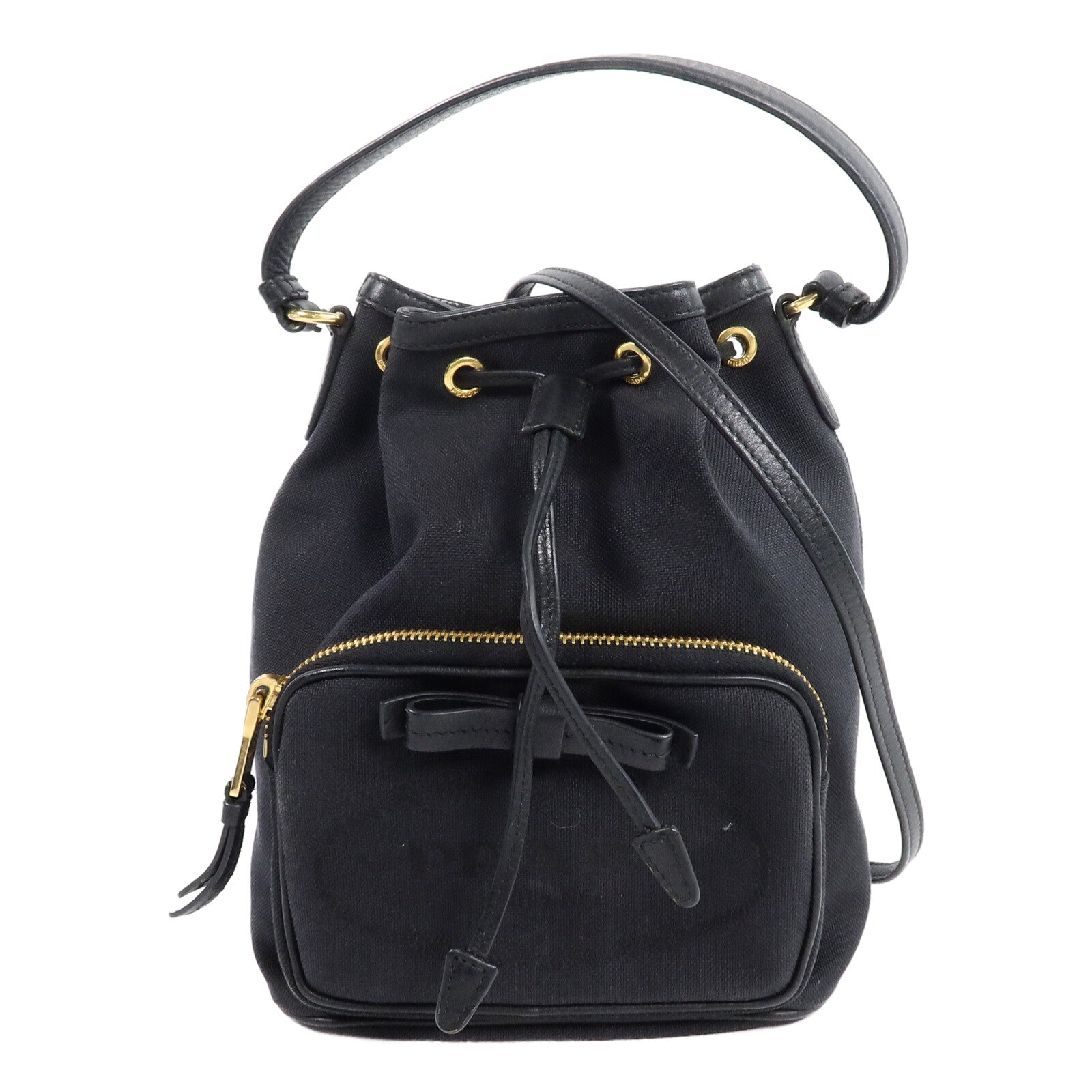 PRADA 帆布2 Way Shoulder Bag手挽肩背兩用袋