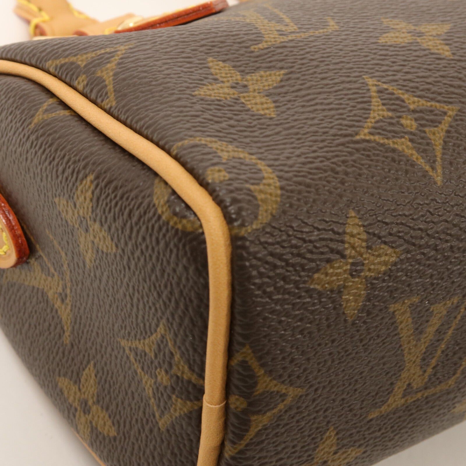 LOUIS VUITTON Monogram Nano Speedy手挽肩背兩用袋