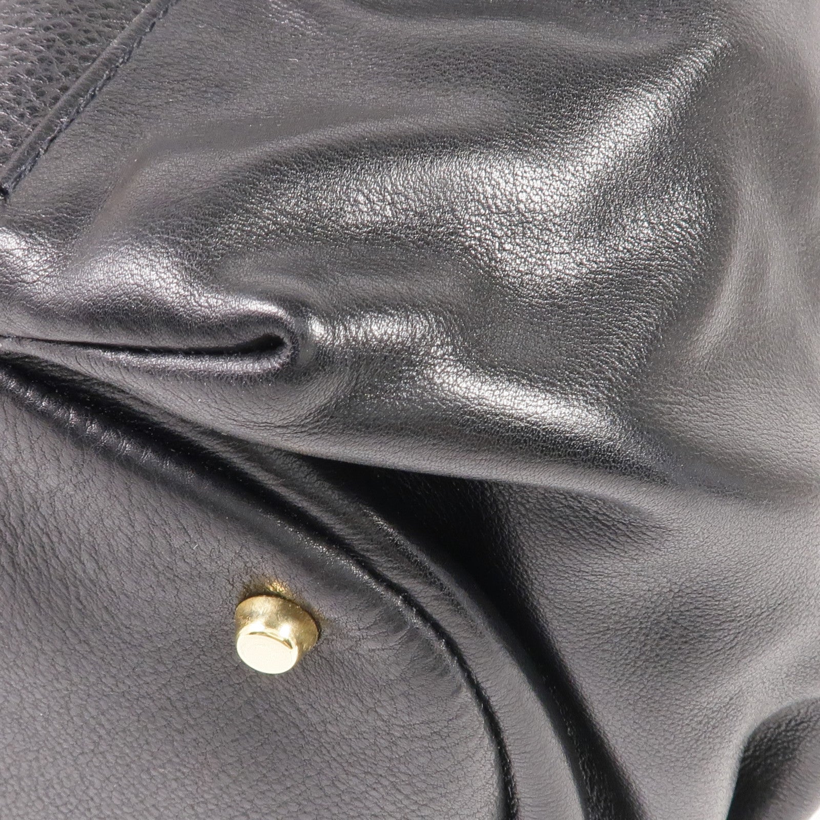 VERSACE 牛皮皮革Backpack金扣背包