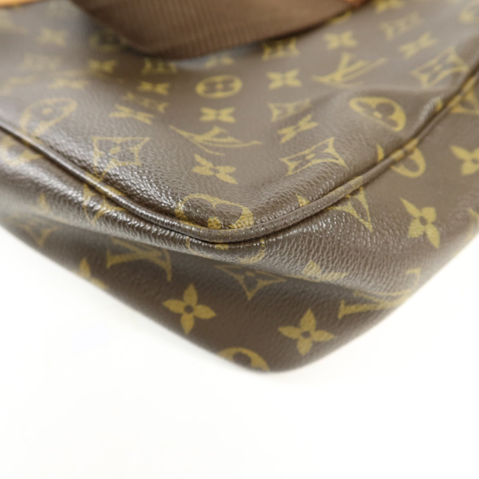 LOUIS VUITTON Monogram Sac Bosphore金扣手挽肩背兩用袋