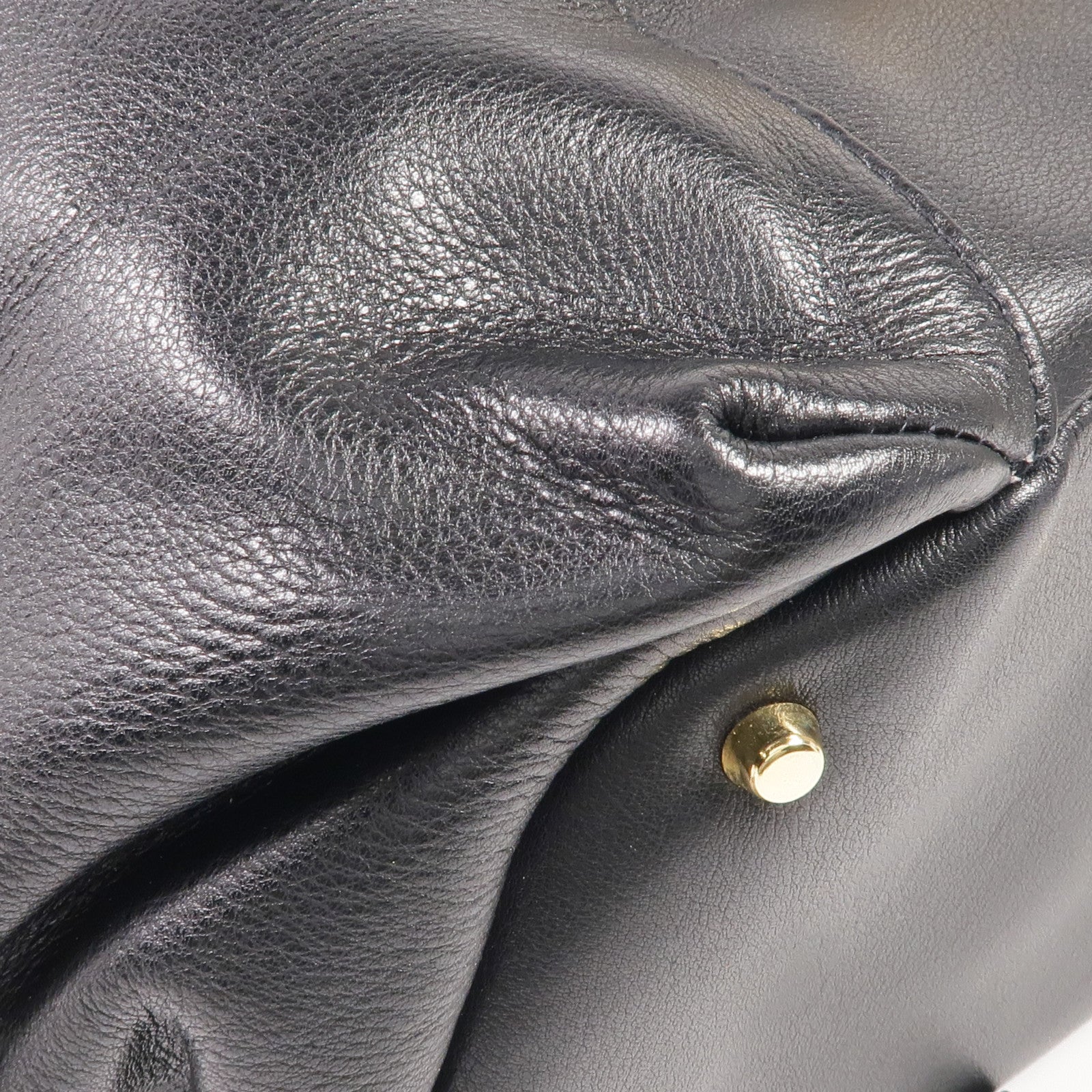 VERSACE 牛皮皮革Backpack金扣背包