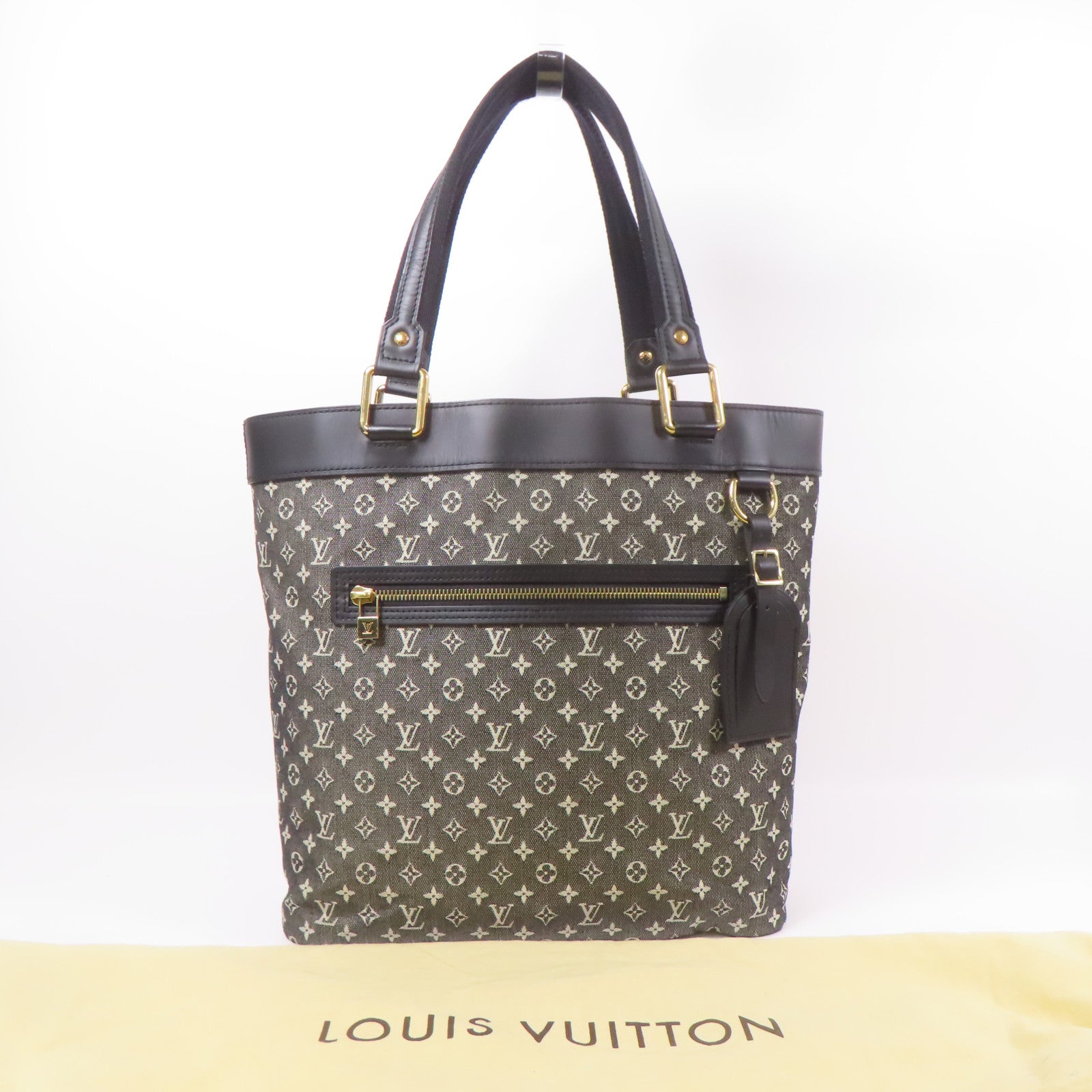 LOUIS VUITTON Monogram Mini Lucille GM金扣手挽袋