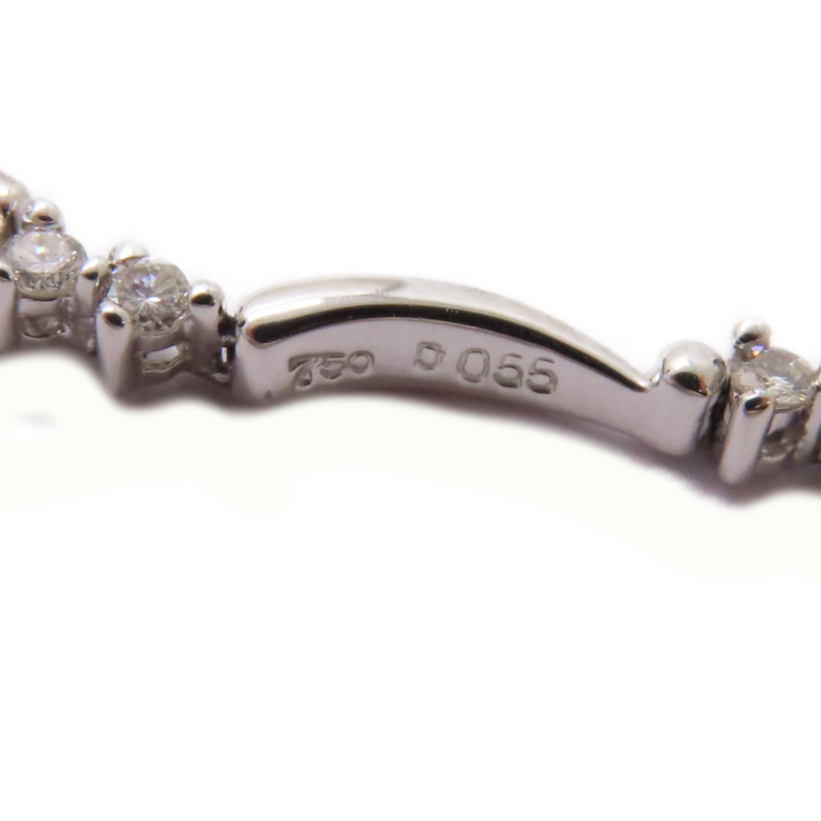 JEWELRY 【激減優惠】18K白金Diamond Bracelet 0.55ct鑽石手鏈