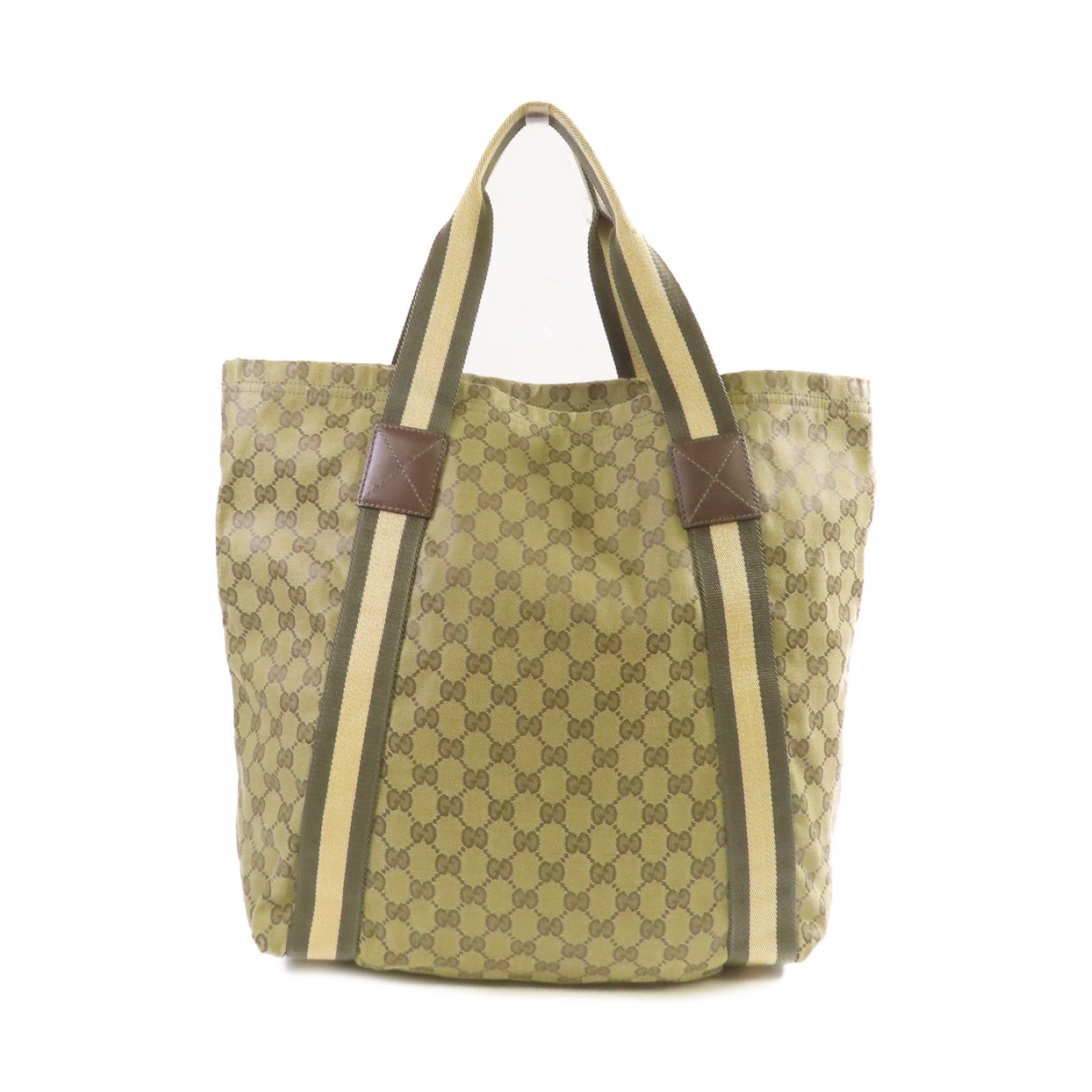GUCCI GG帆布Tote Bag手挽袋綠色