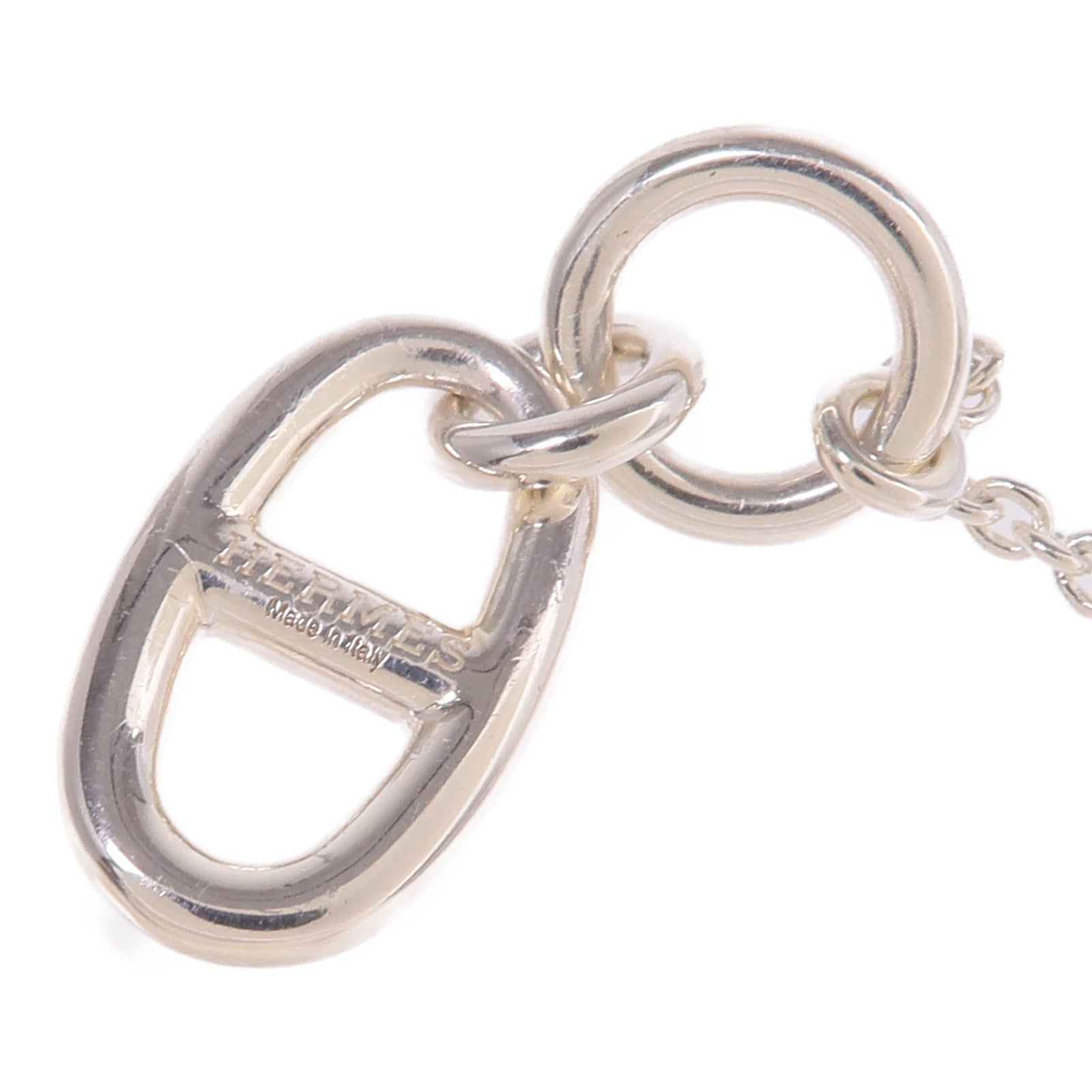 HERMES 925純銀Chaine d'ancre Pendant項鍊