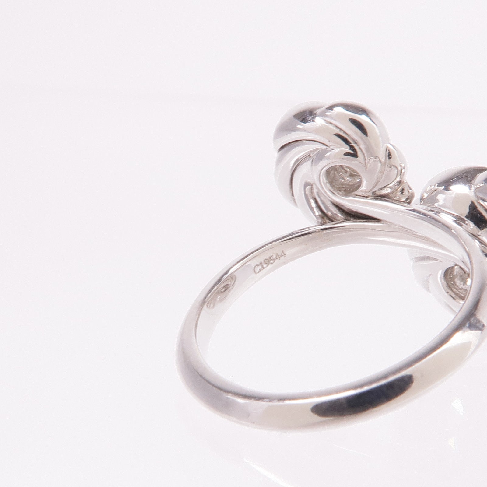JEWELRY 【激減優惠】18K白金Diamond Ring鑽石戒指US#4.75