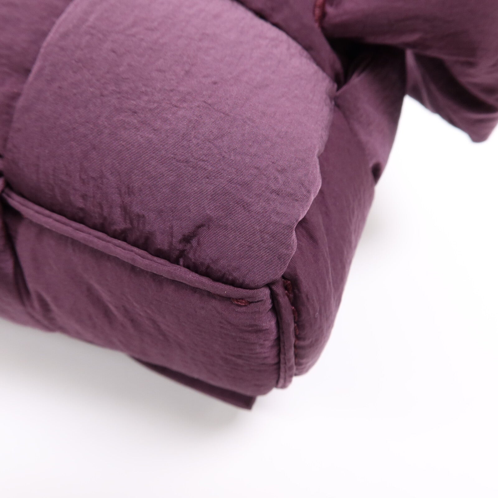 BOTTEGA VENETA 帆布Padded Tech Mini銀扣腰包