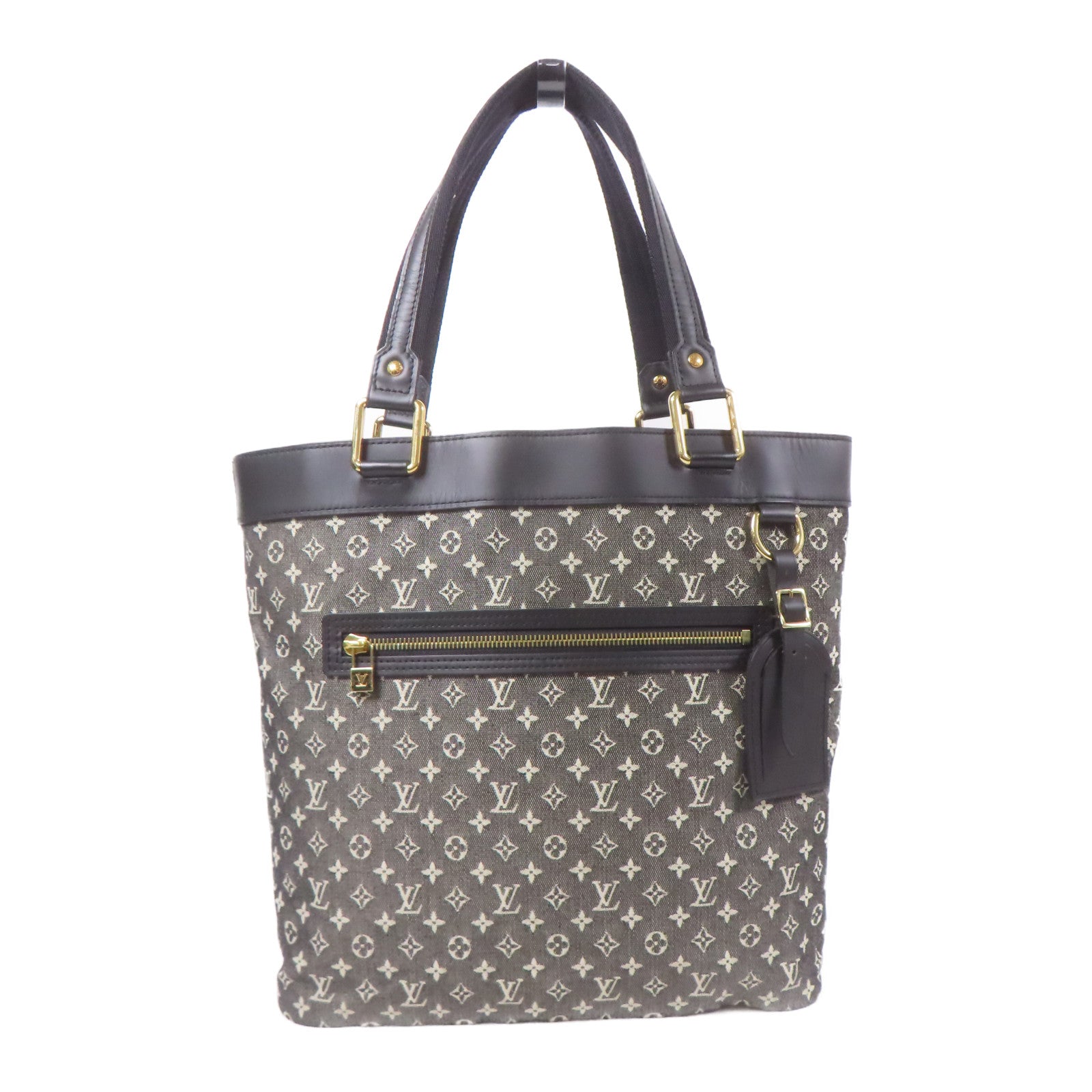 LOUIS VUITTON Monogram Mini Lucille GM金扣手挽袋
