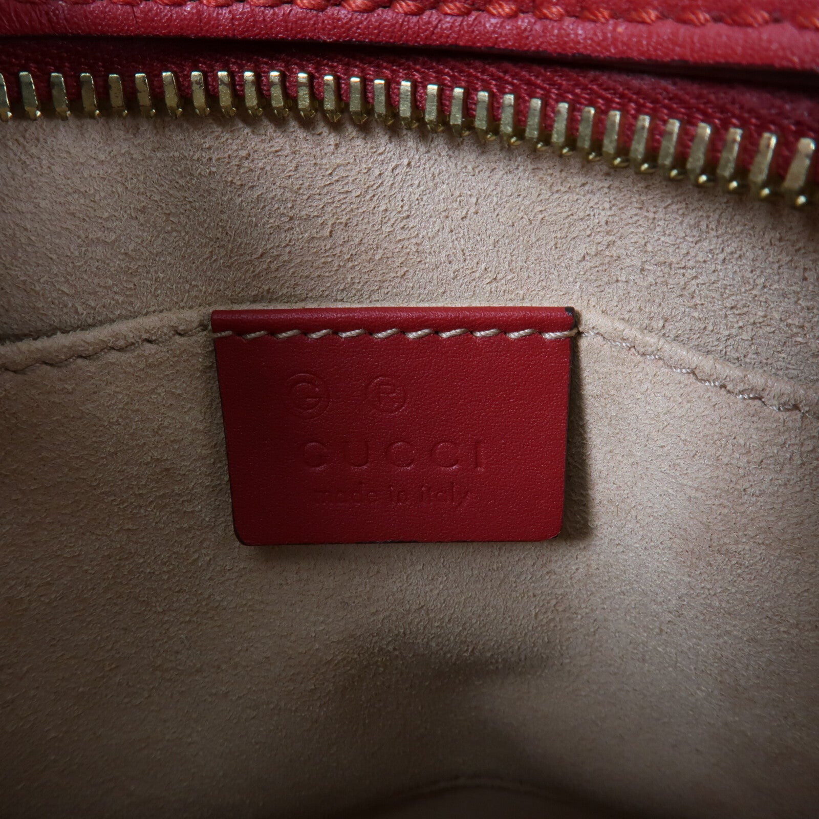 GUCCI 塗層帆布GG Supreme Blooms鏈帶肩背袋