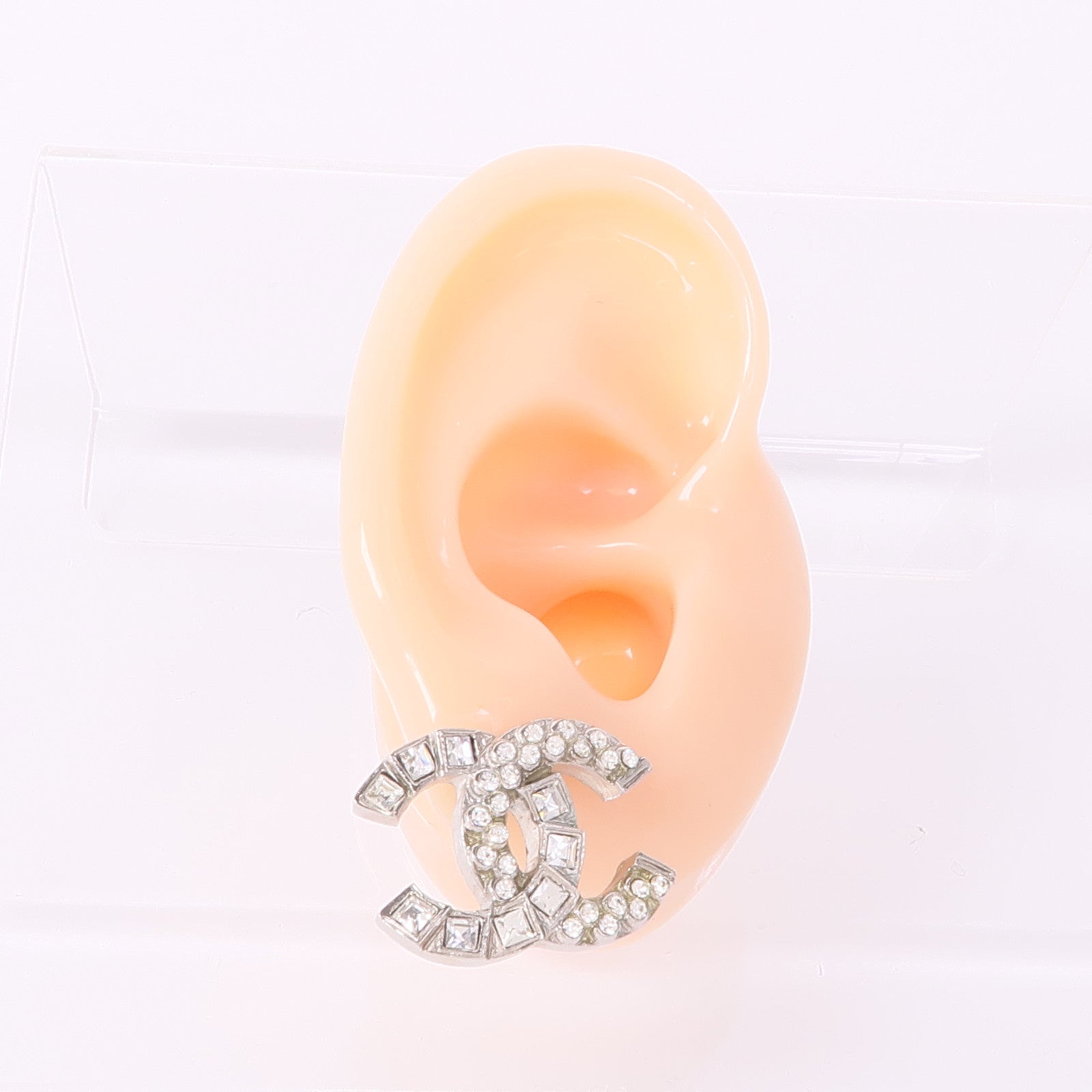 CHANEL 金屬/水晶Earrings耳環