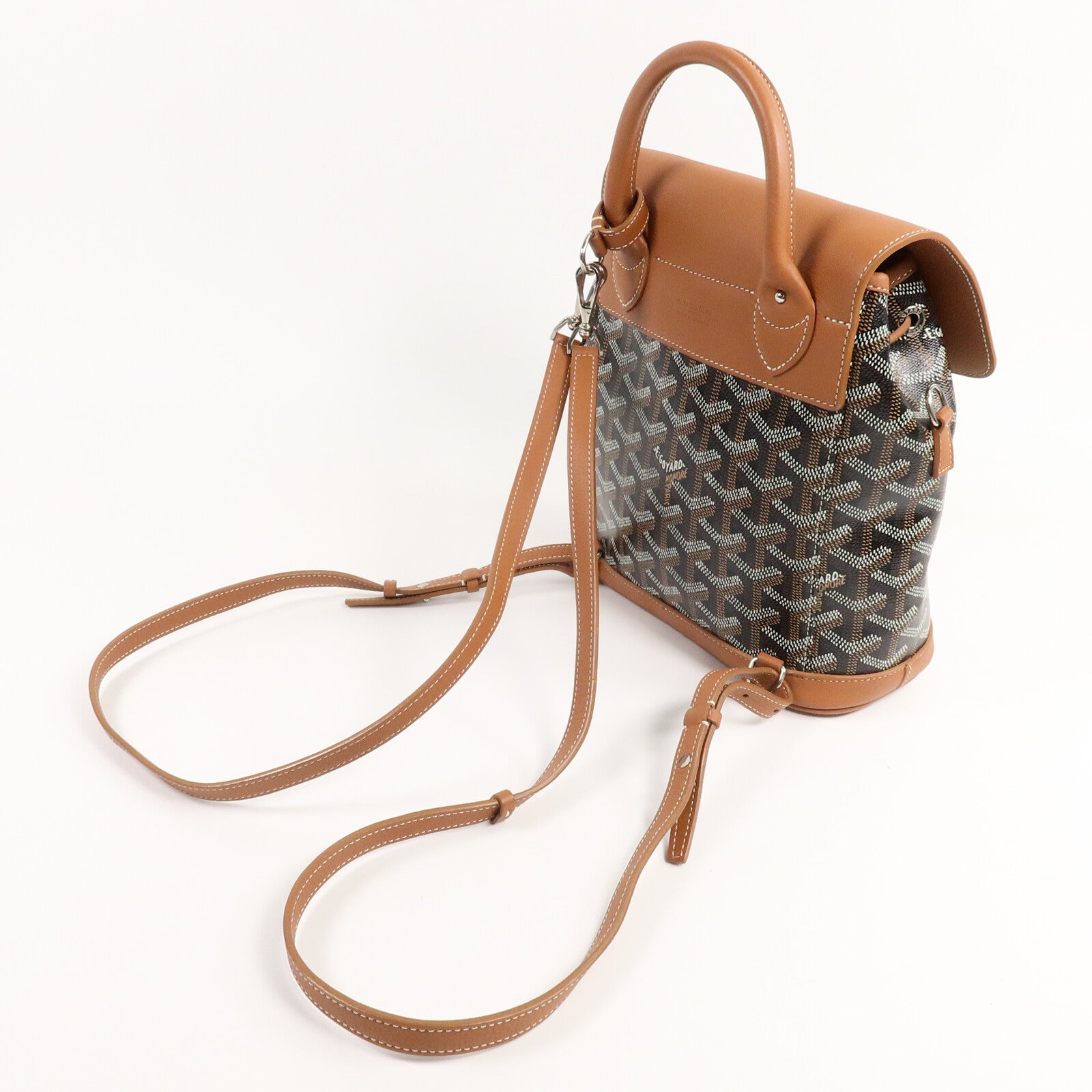 GOYARD Goyardine Canvas Alpin Mini Backpack背包
