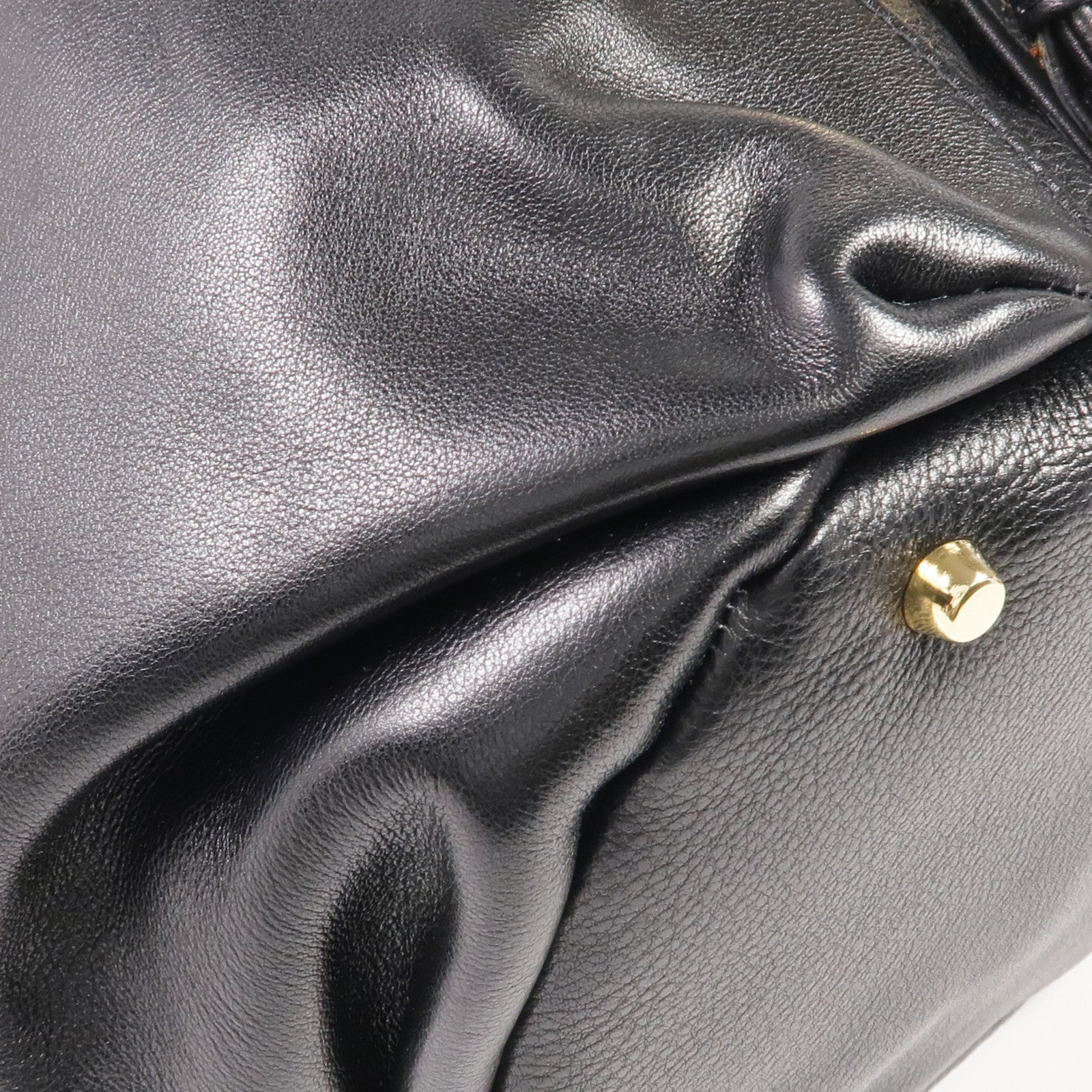 VERSACE 牛皮皮革Backpack金扣背包