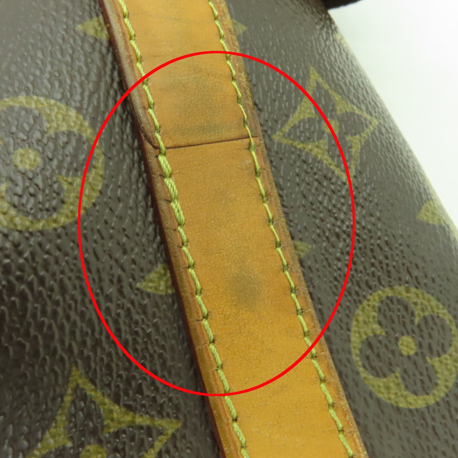 LOUIS VUITTON Monogram Bosphore金扣背包棕色