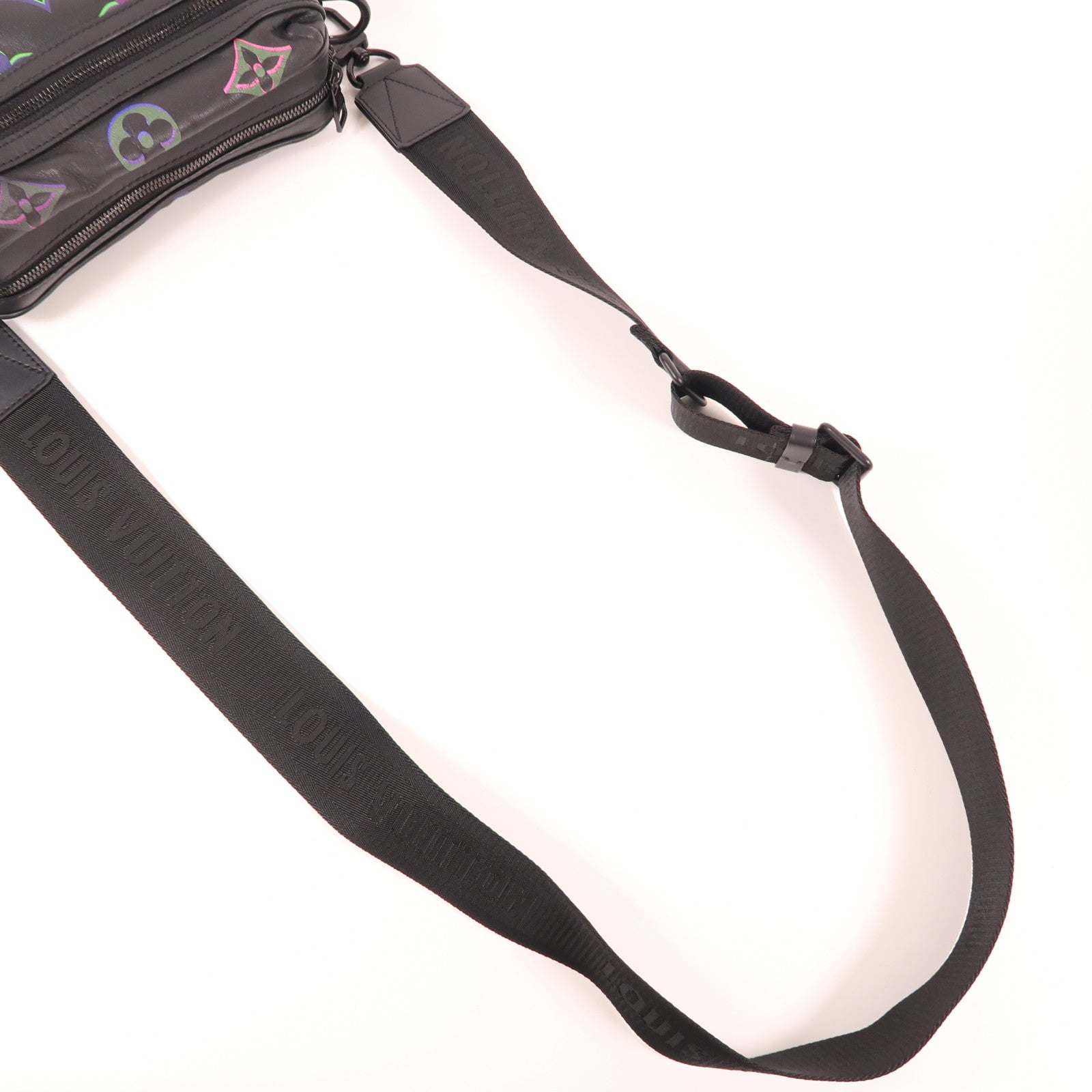 LOUIS VUITTON 牛皮皮革Comet Messenger PM肩背袋