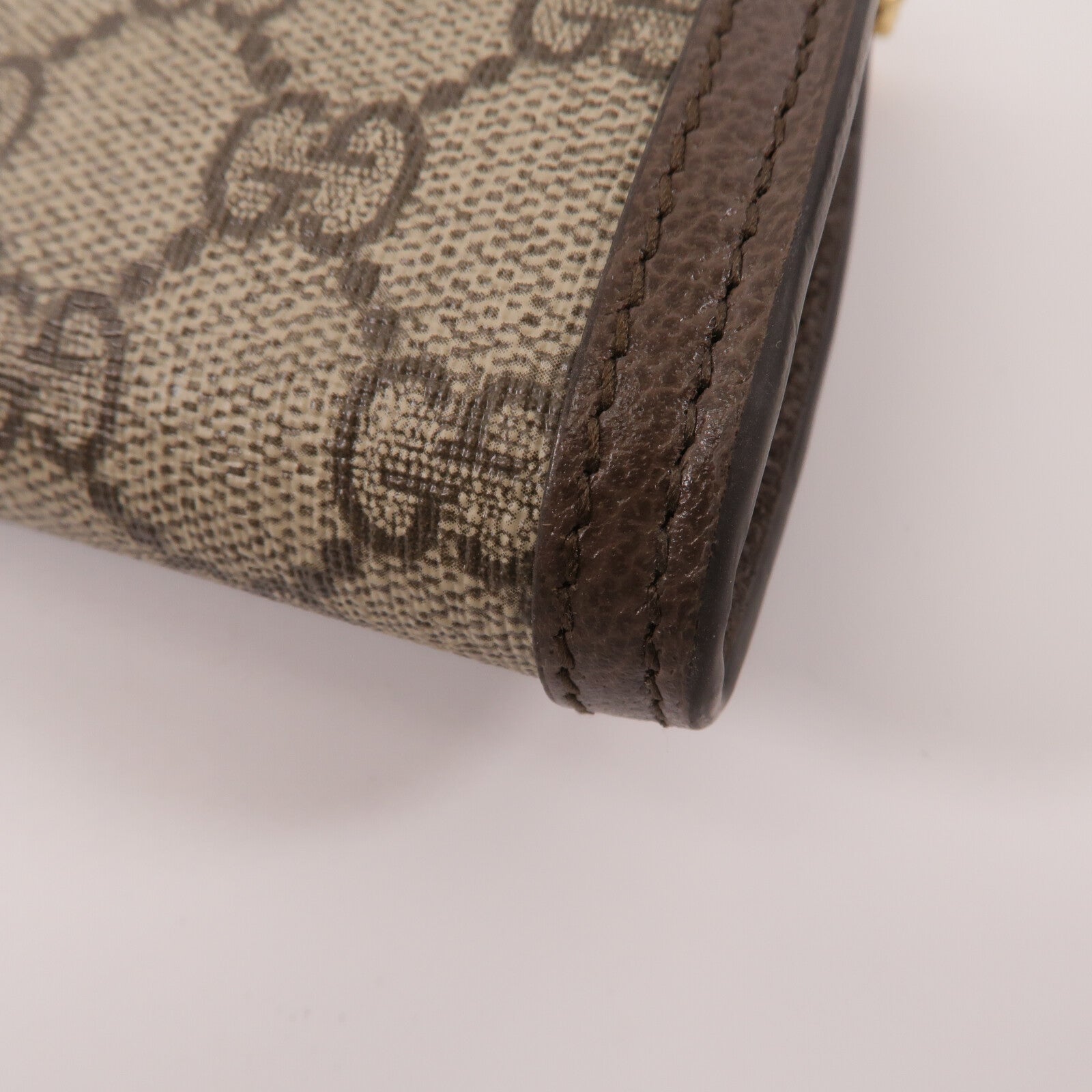 GUCCI 塗層帆布Blondie Wallet With Chain鏈帶肩背袋