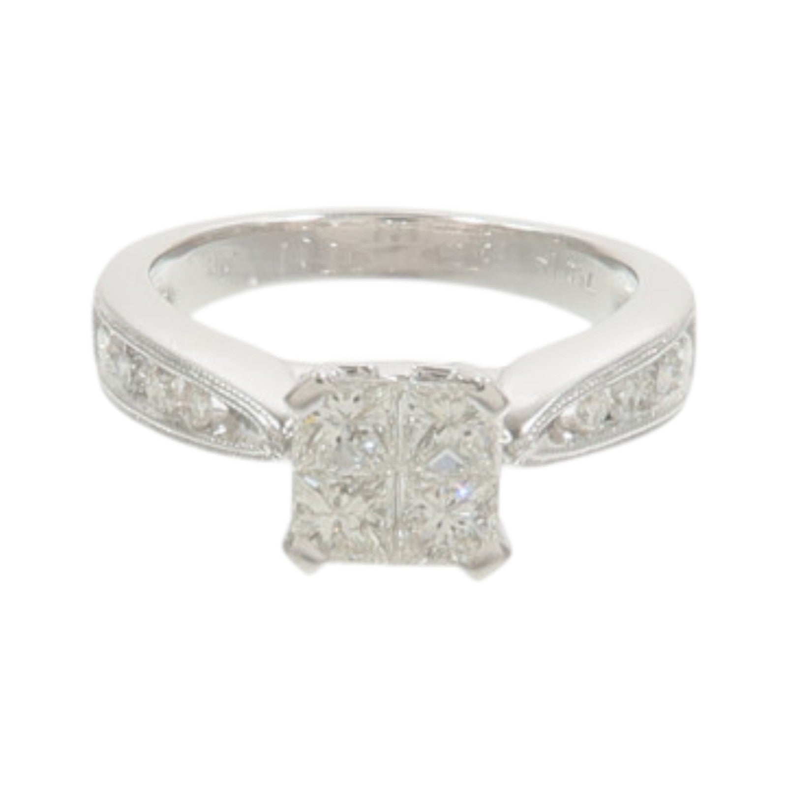 JEWELRY 18K白金Diamond Ring鑽石戒指US#6