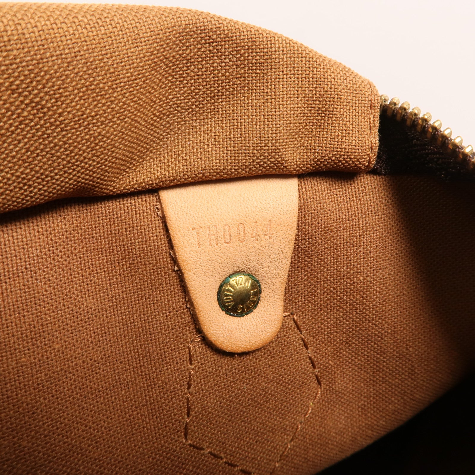 LOUIS VUITTON Monogram Speedy 30金扣手挽袋