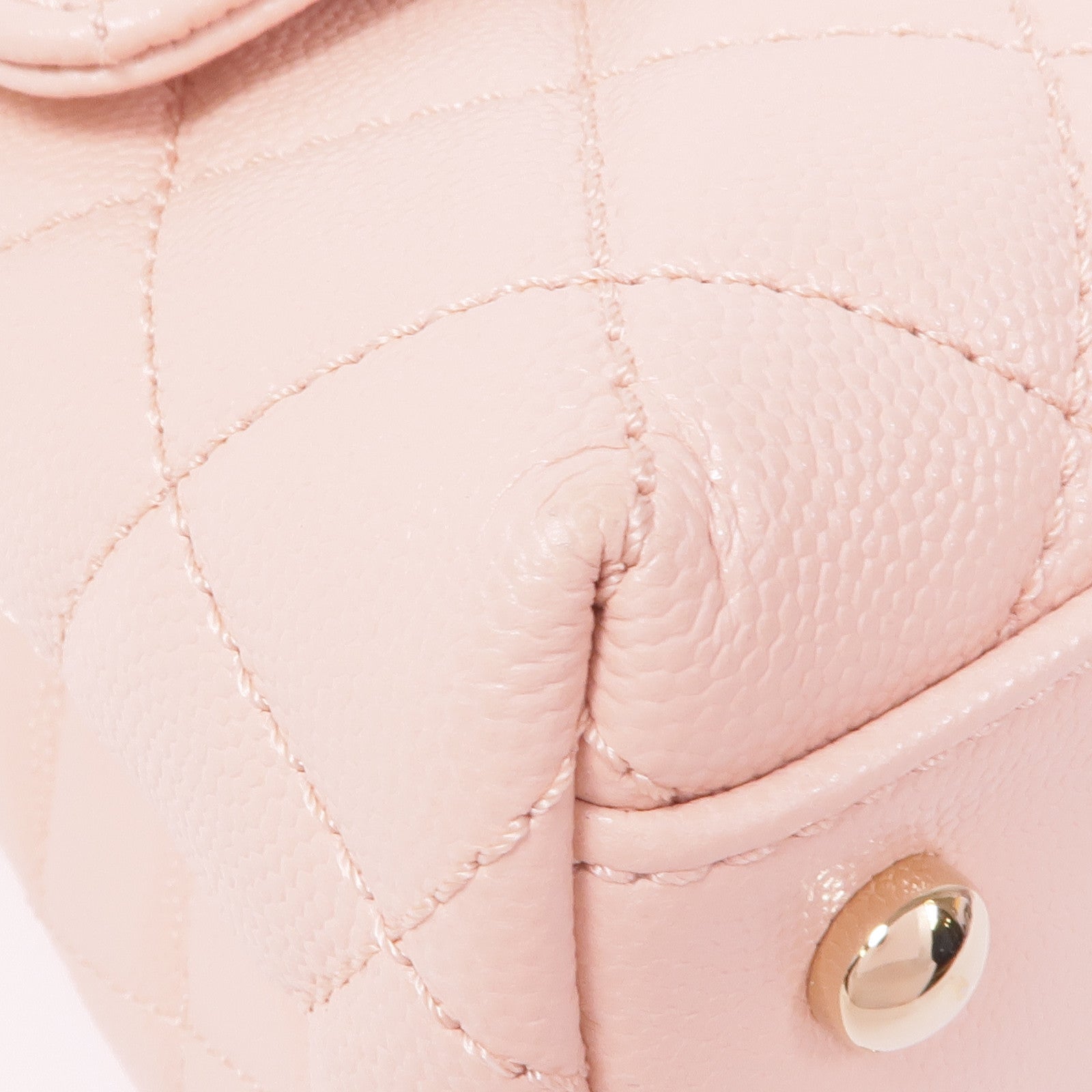 CHANEL 牛皮皮革Coco Handle Small金扣手挽肩背兩用袋