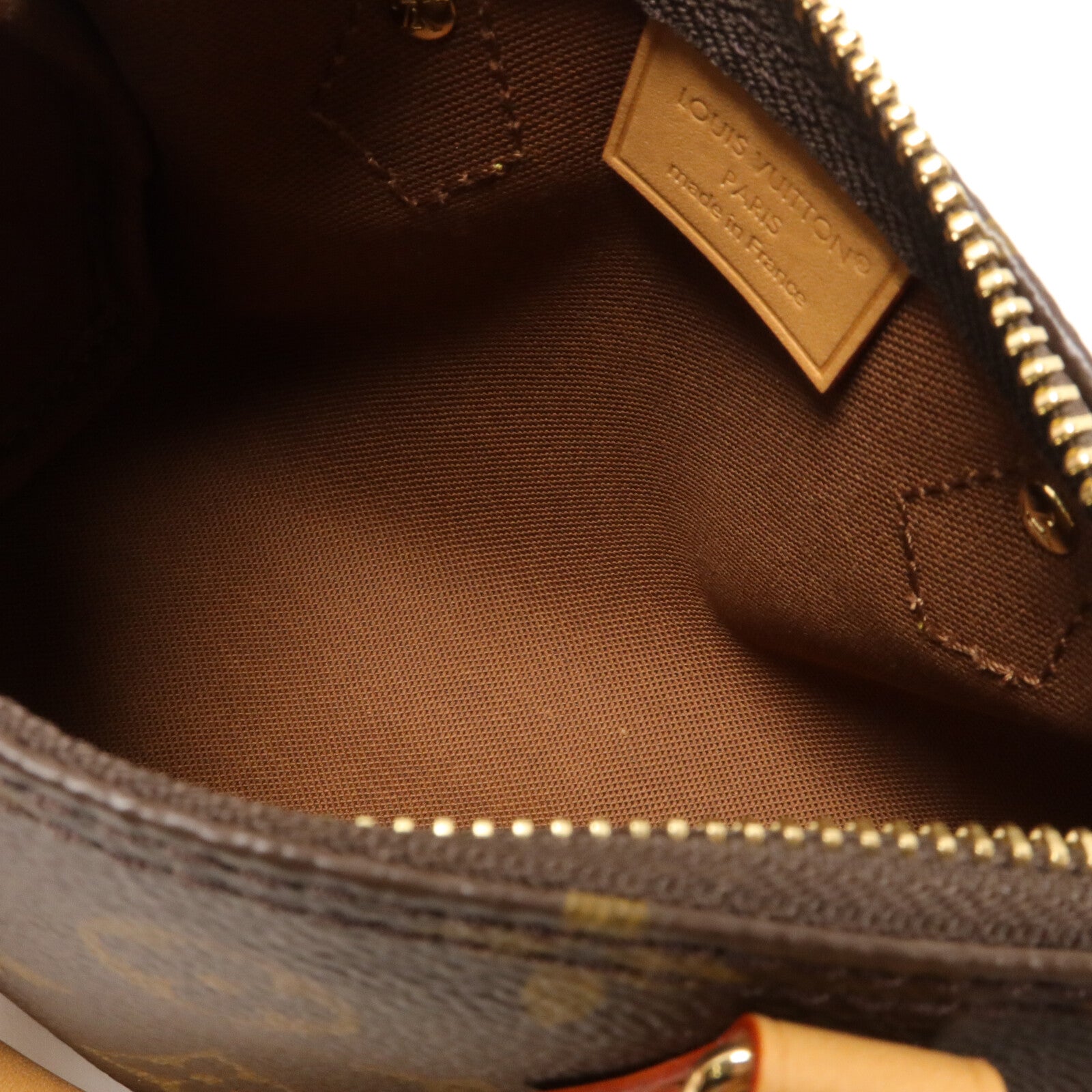 LOUIS VUITTON Monogram Nano Speedy手挽肩背兩用袋