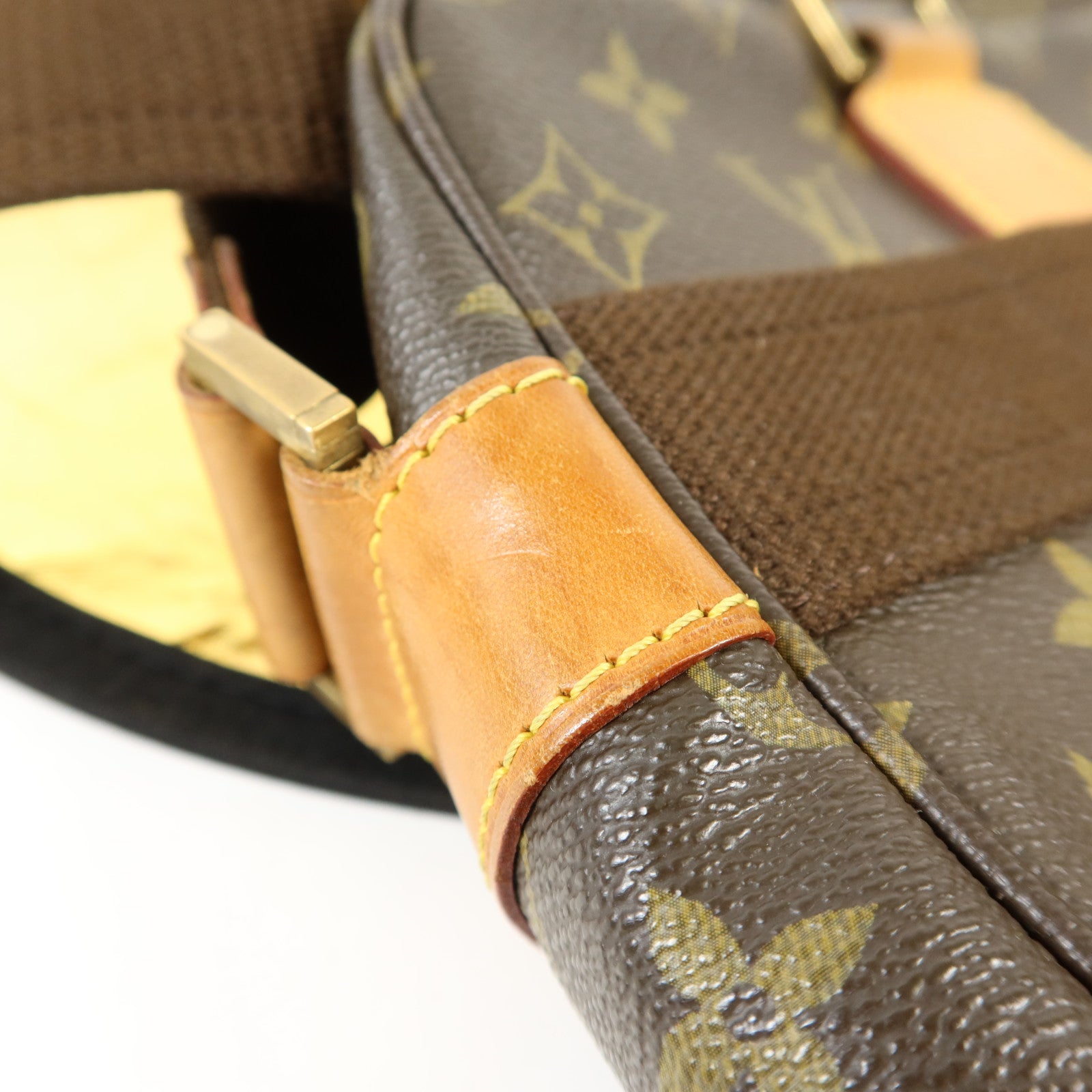 LOUIS VUITTON Monogram Sac Bosphore金扣手挽肩背兩用袋
