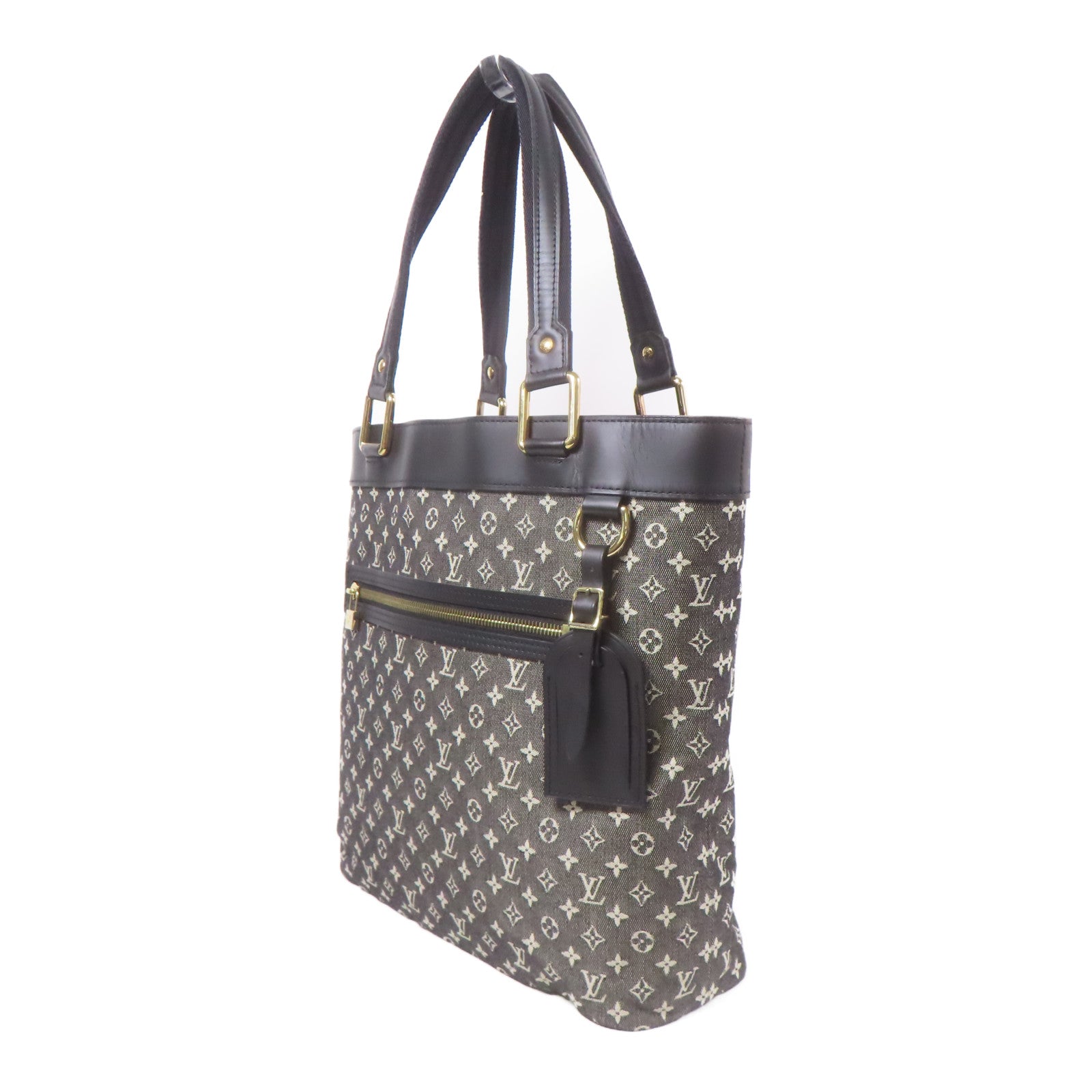 LOUIS VUITTON Monogram Mini Lucille GM金扣手挽袋