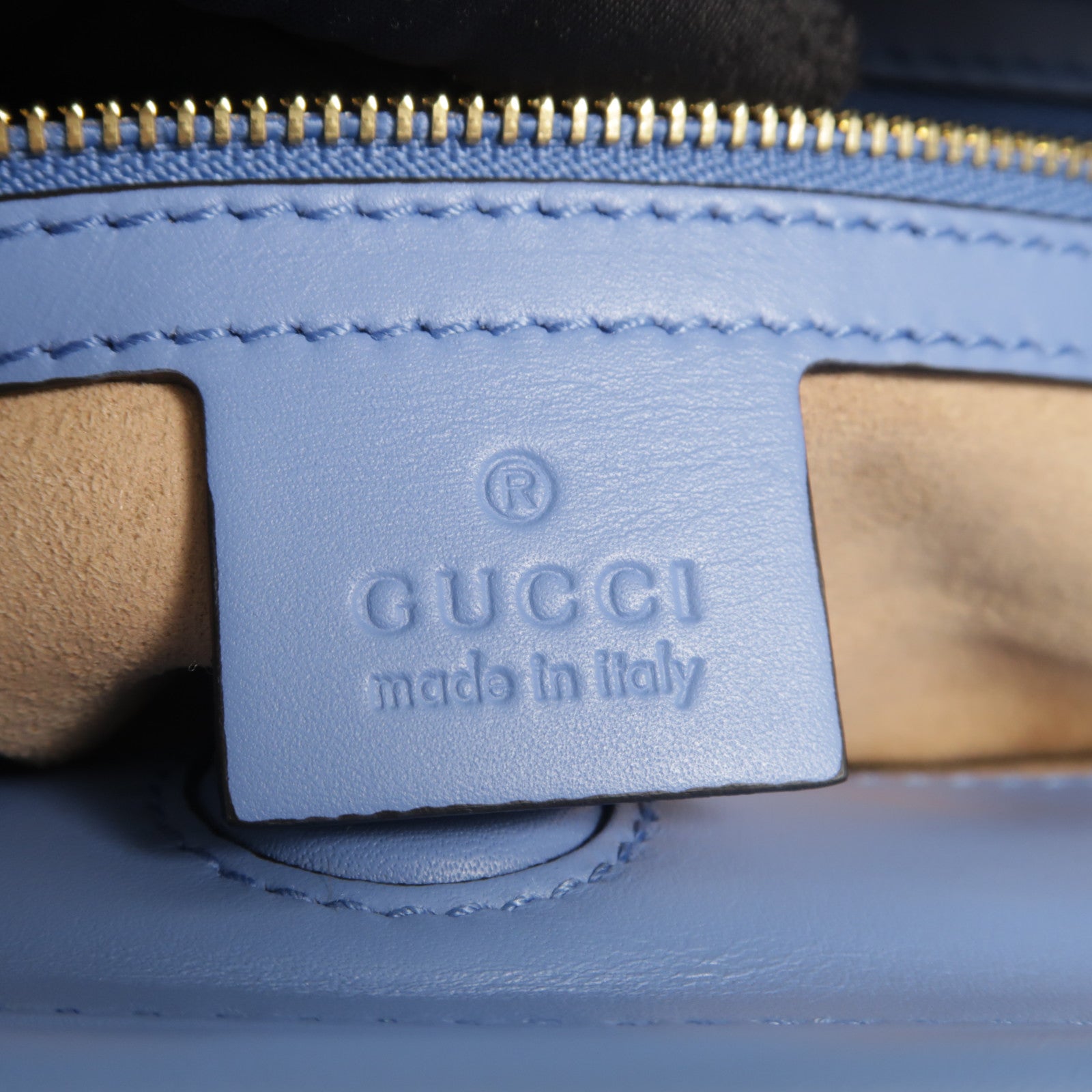 GUCCI 牛皮皮革Nymphaea手挽肩背兩用袋