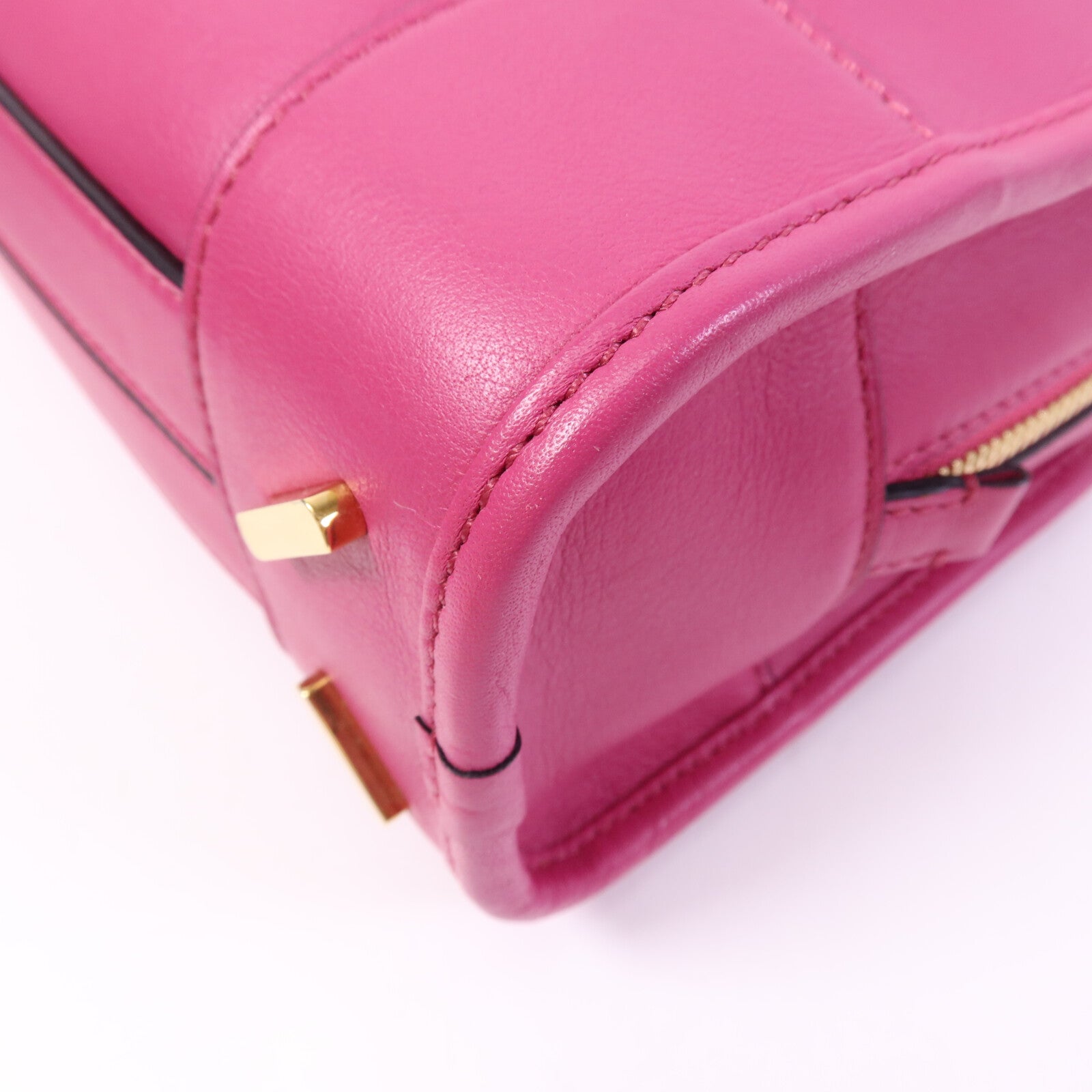 LOEWE 牛皮皮革Amazona金扣手挽肩背兩用袋