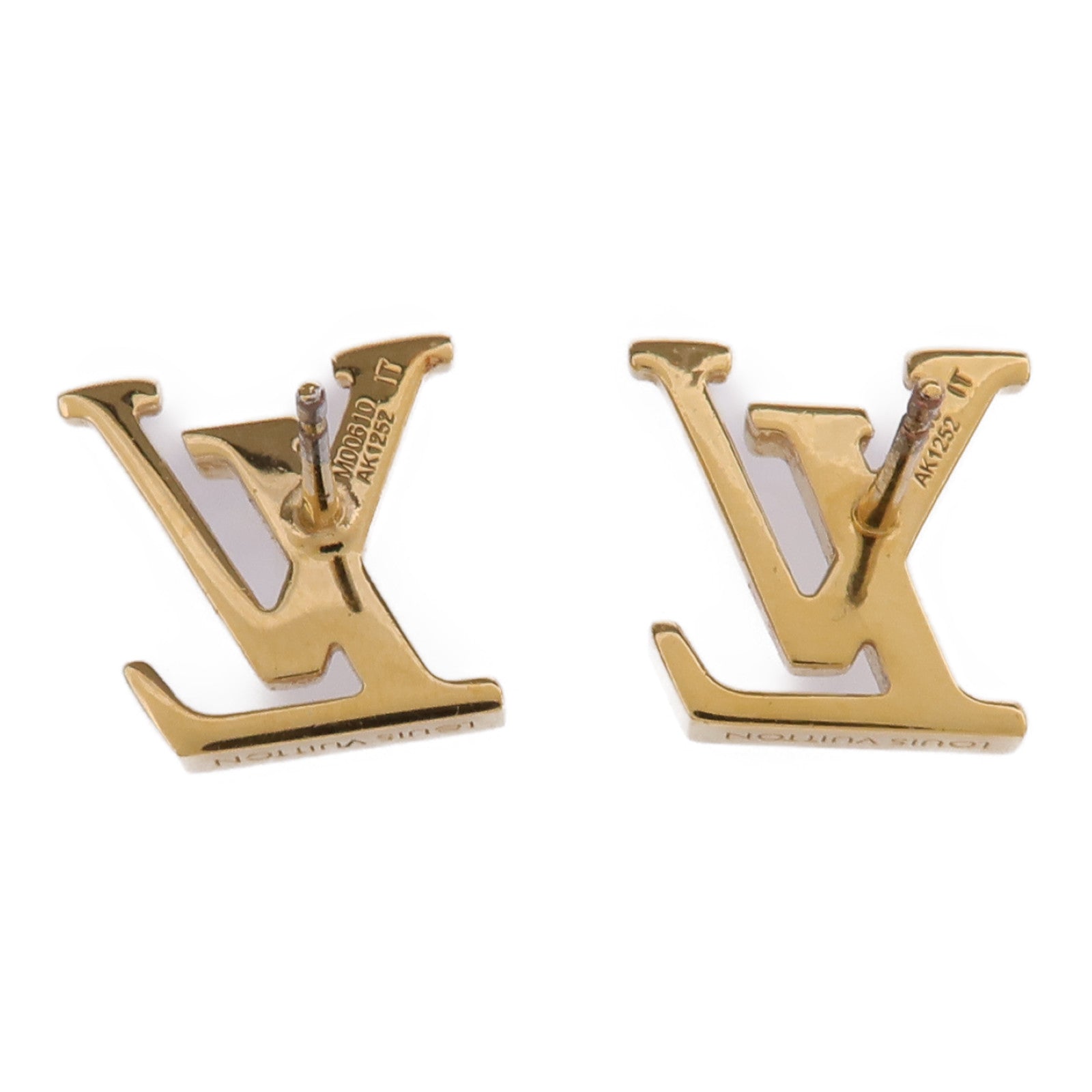 LOUIS VUITTON 金屬LV Iconic Earrings耳環