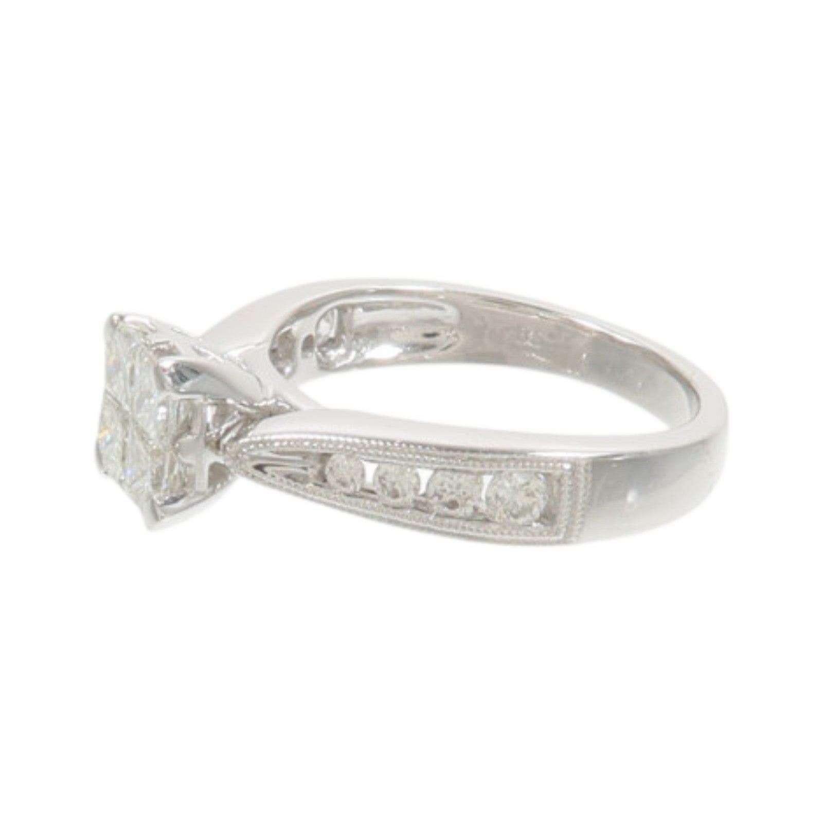 JEWELRY 18K白金Diamond Ring鑽石戒指US#6
