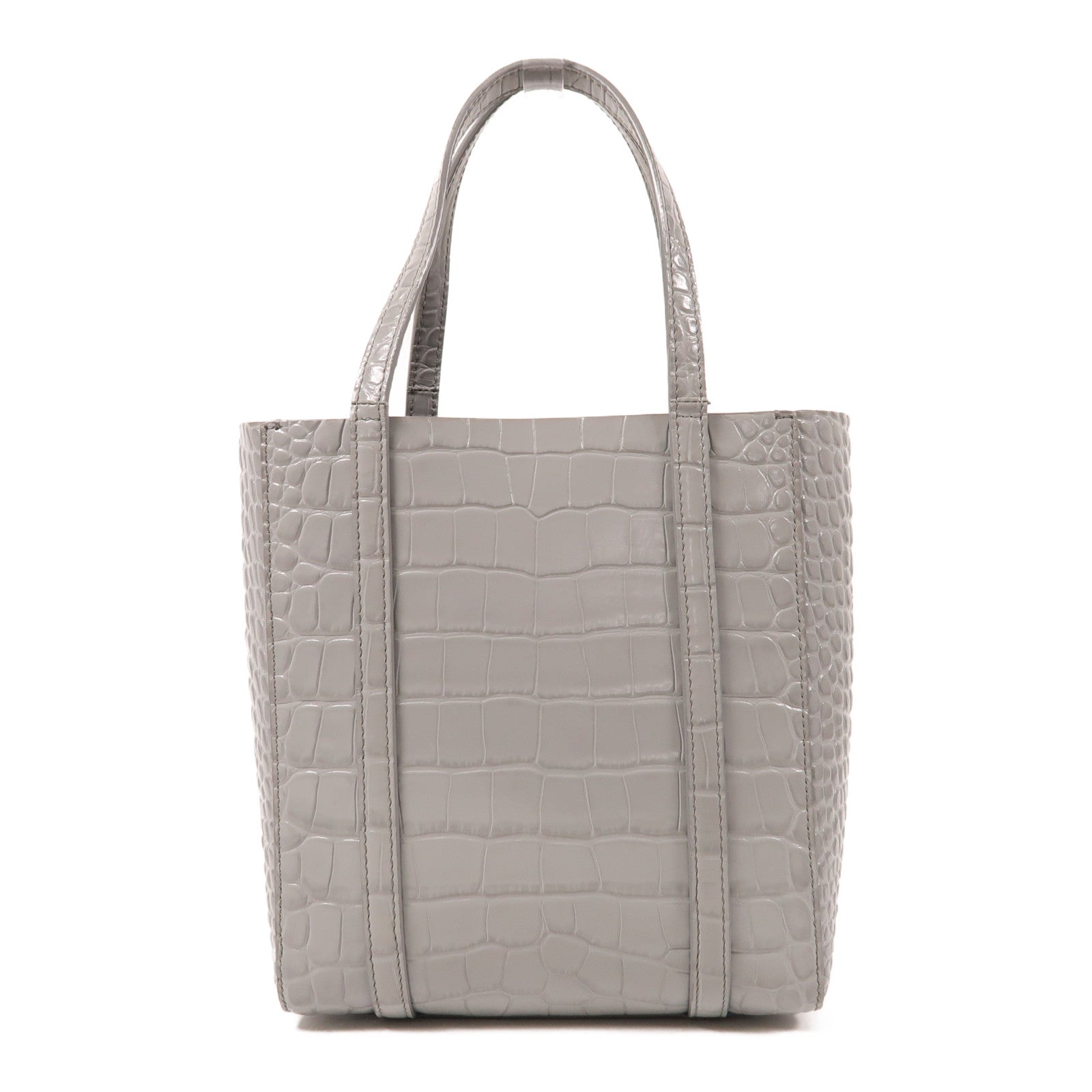 BALENCIAGA 【激減優惠】牛皮皮革Everyday Tote銀扣手挽肩背兩用袋