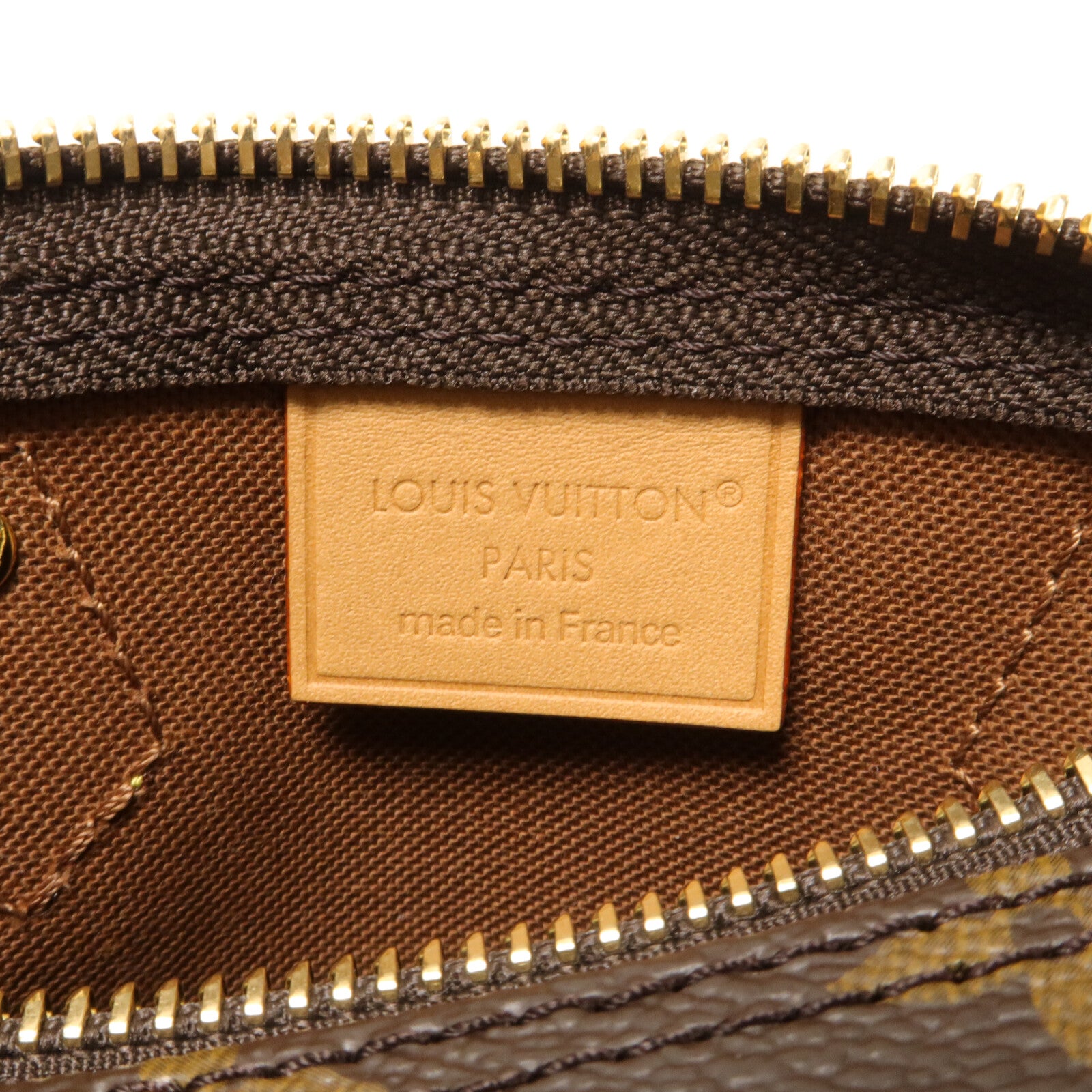 LOUIS VUITTON Monogram Nano Speedy手挽肩背兩用袋