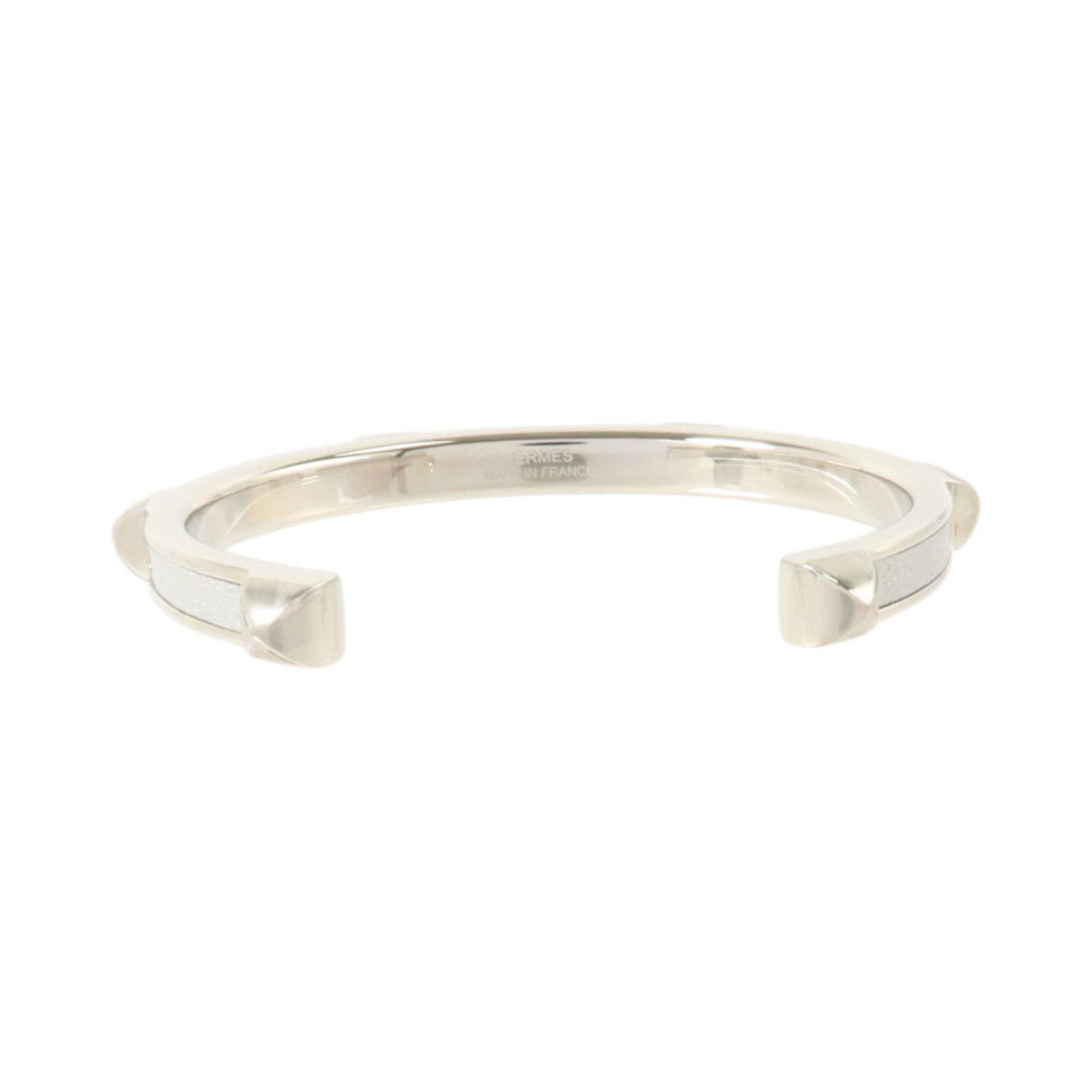 HERMES Chamkilight皮革/金屬Athena Bracelet手鏈