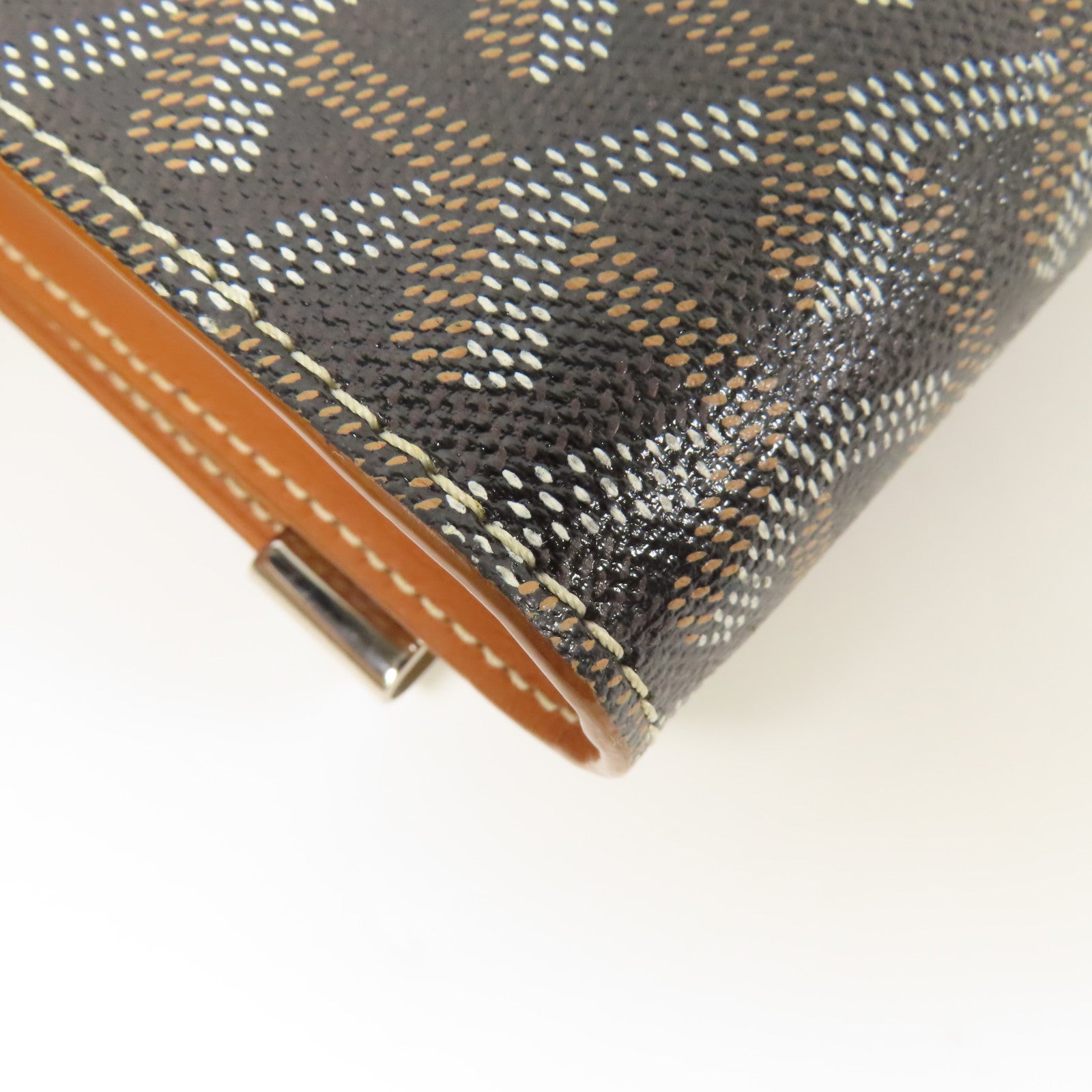 GOYARD 塗層帆布Monte-Carlo銀扣肩背袋