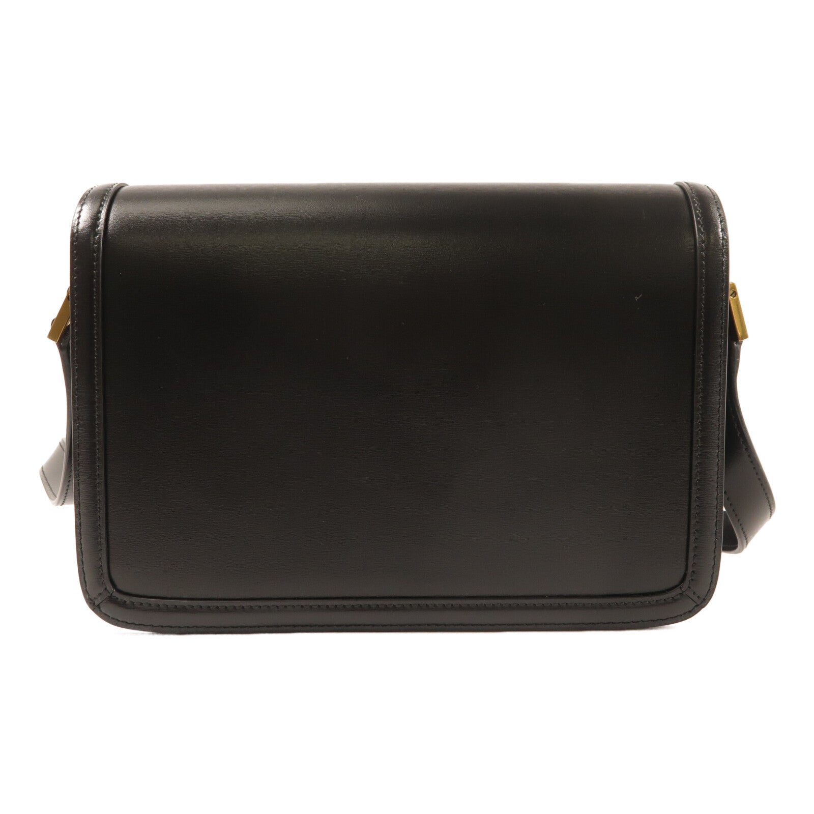 SAINT LAURENT 牛皮皮革Solferino Box金扣肩背袋